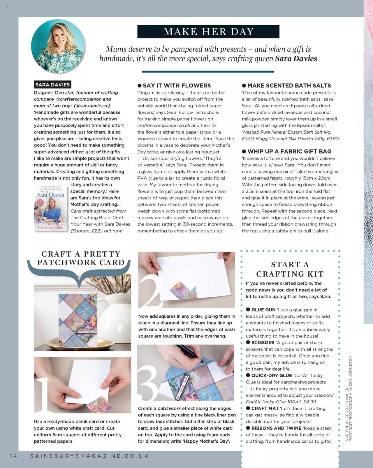 Sainsbury's shop Magazine Collection - March 2025 valid from 01/03/2025 - Page number 14