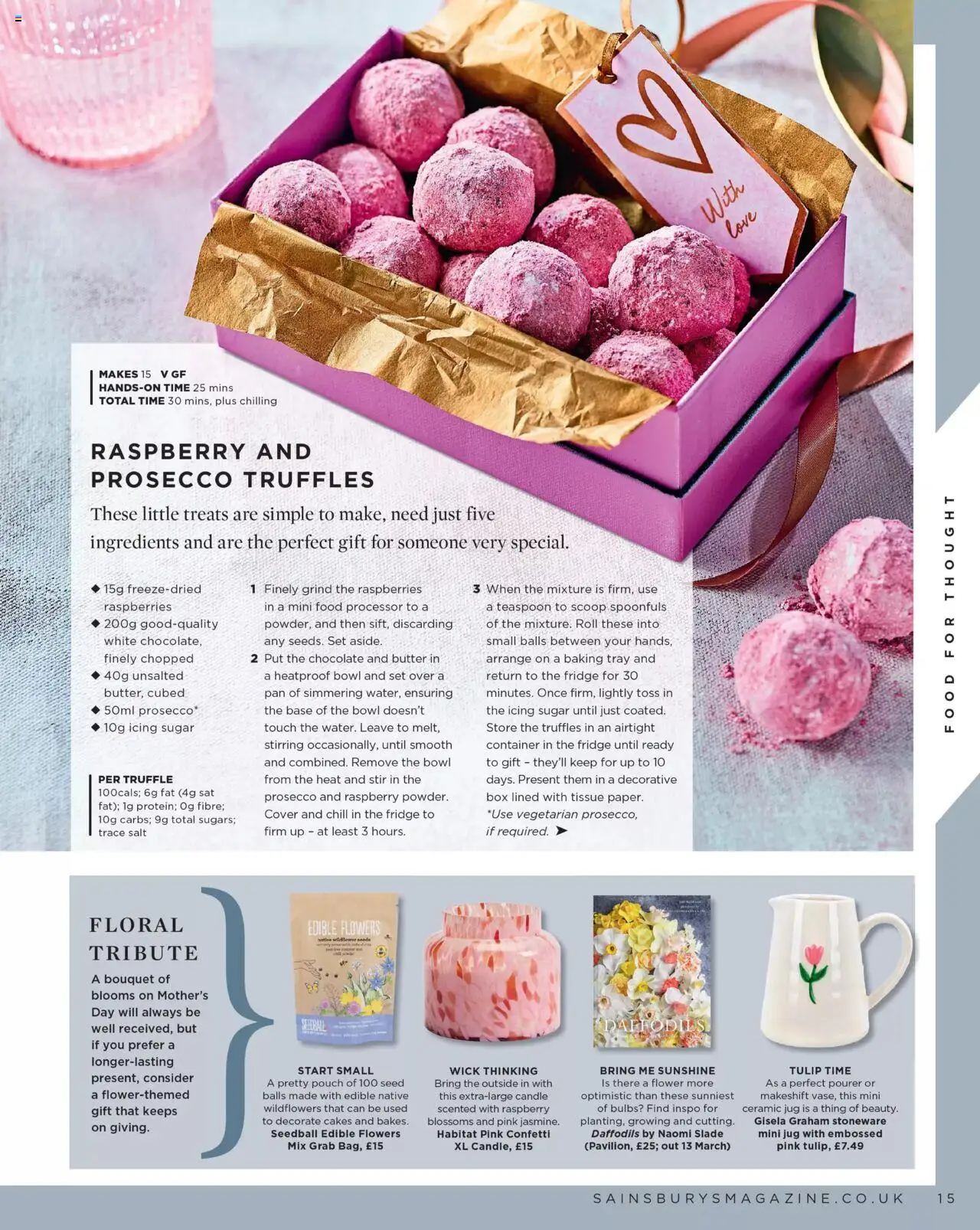 Sainsbury's shop Magazine Collection - March 2025 valid from 01/03/2025 - Page number 15