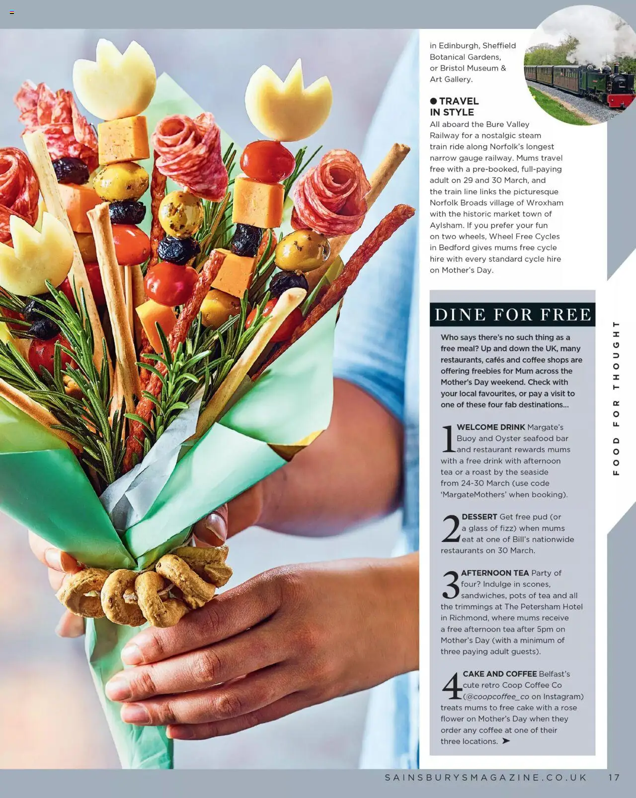 Sainsbury's shop Magazine Collection - March 2025 valid from 01/03/2025 - Page number 17