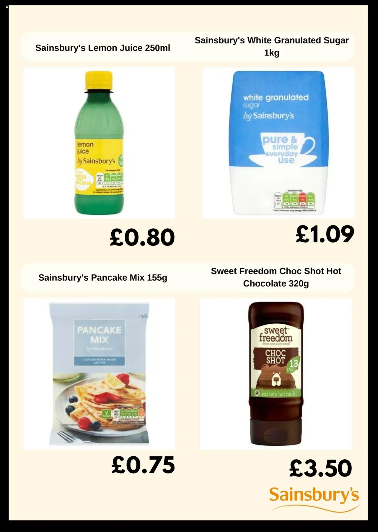 Sainsbury's shop Weekly offers valid from 04/03/2025 - Page number 4