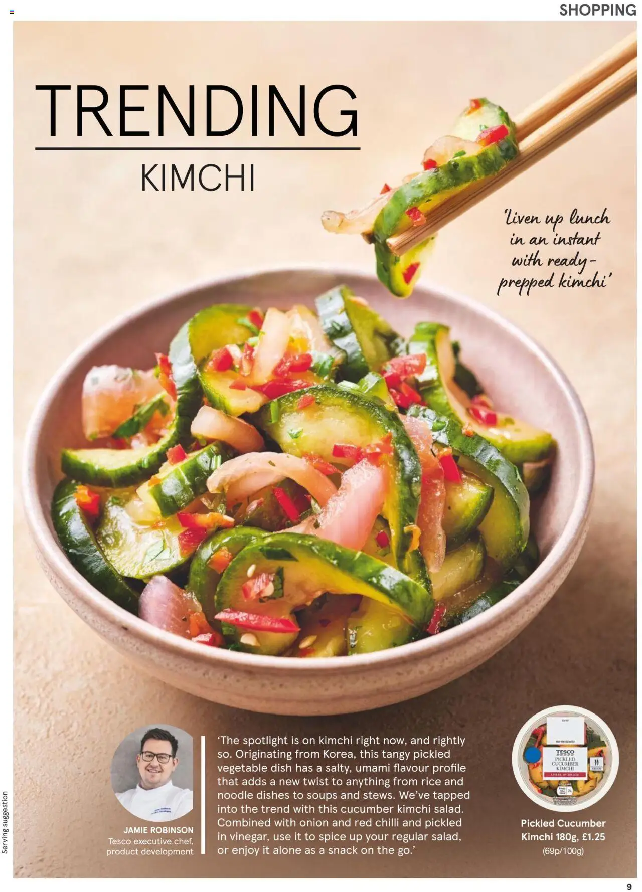 Tesco shop Tesco Magazine - March 2025 valid from 01/03/2025 - Page number 9
