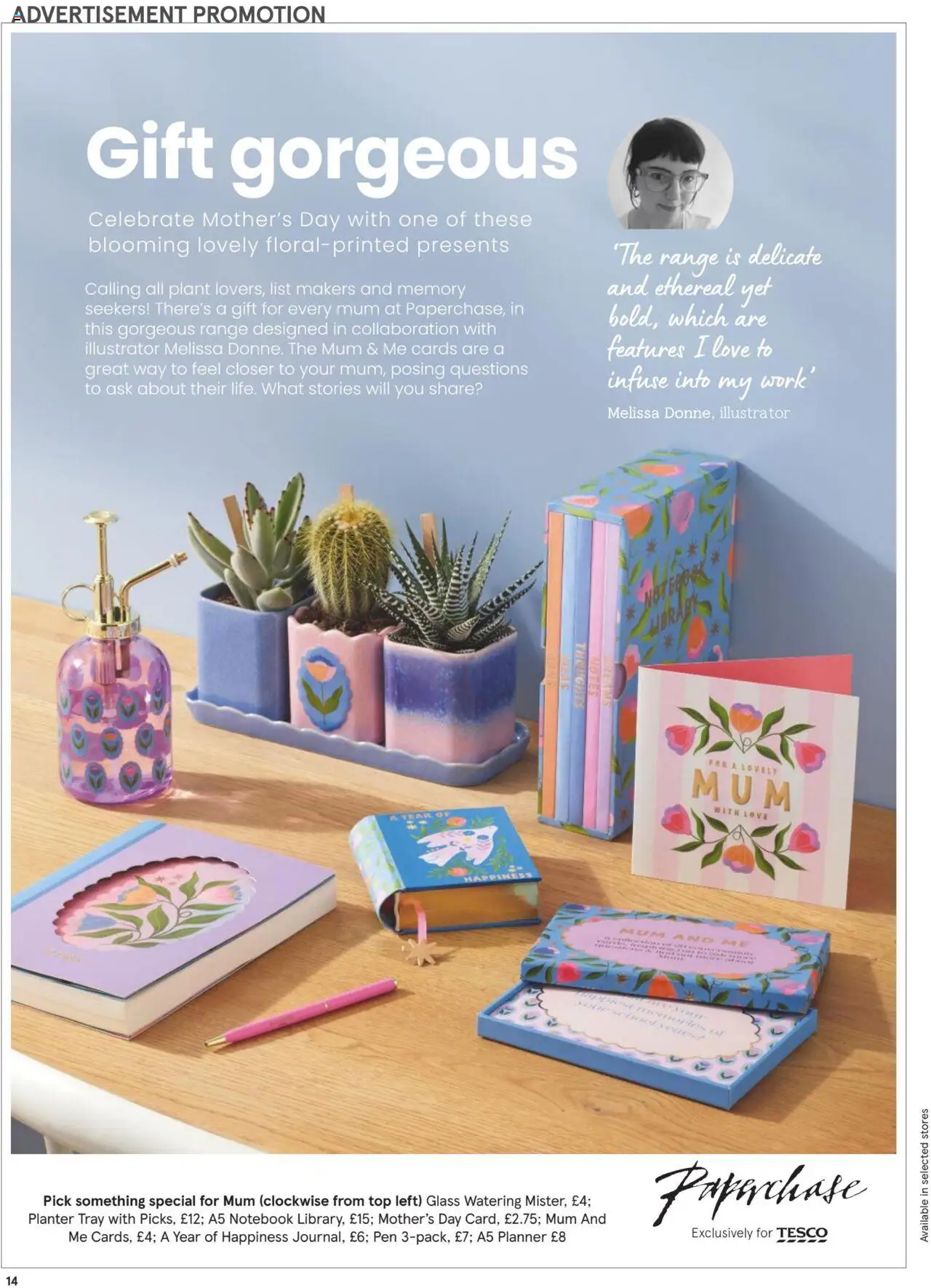 Tesco shop Tesco Magazine - March 2025 valid from 01/03/2025 - Page number 14