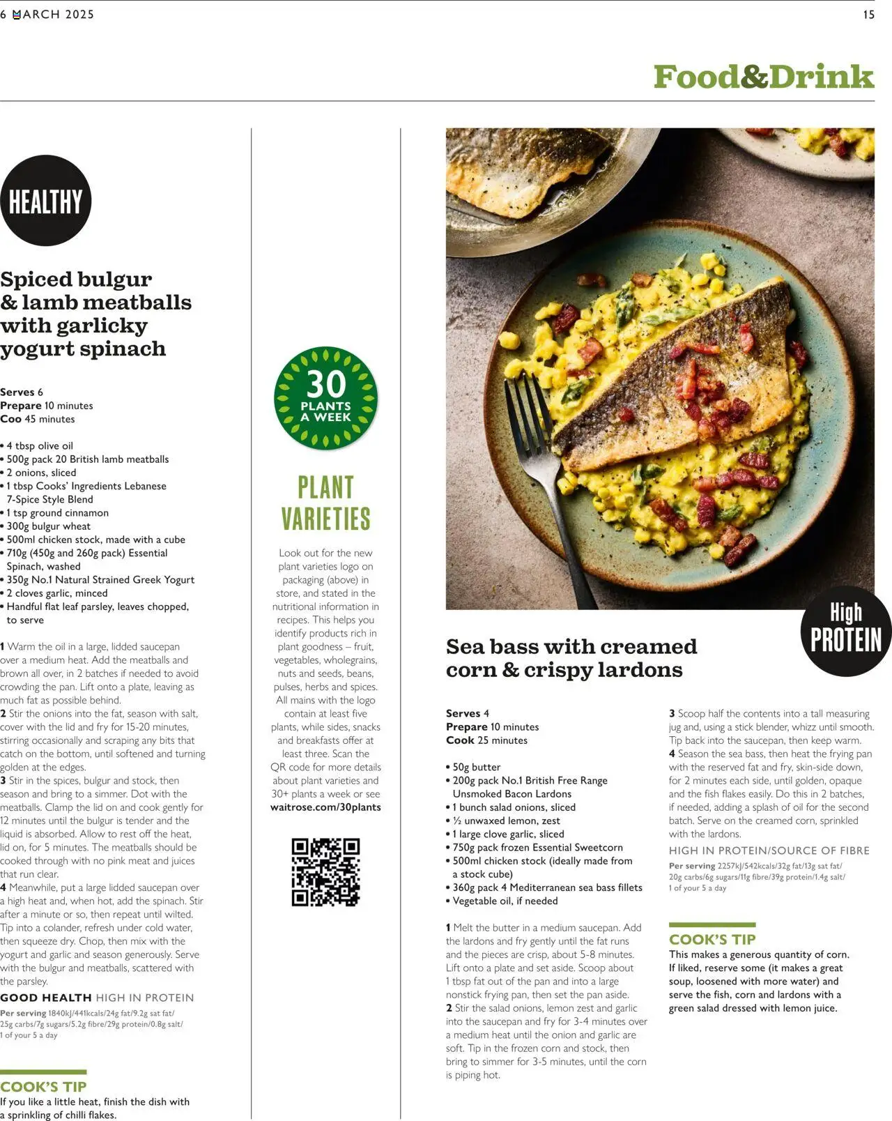 Waitrose shop Offers valid from 06/03/2025 - Page number 15