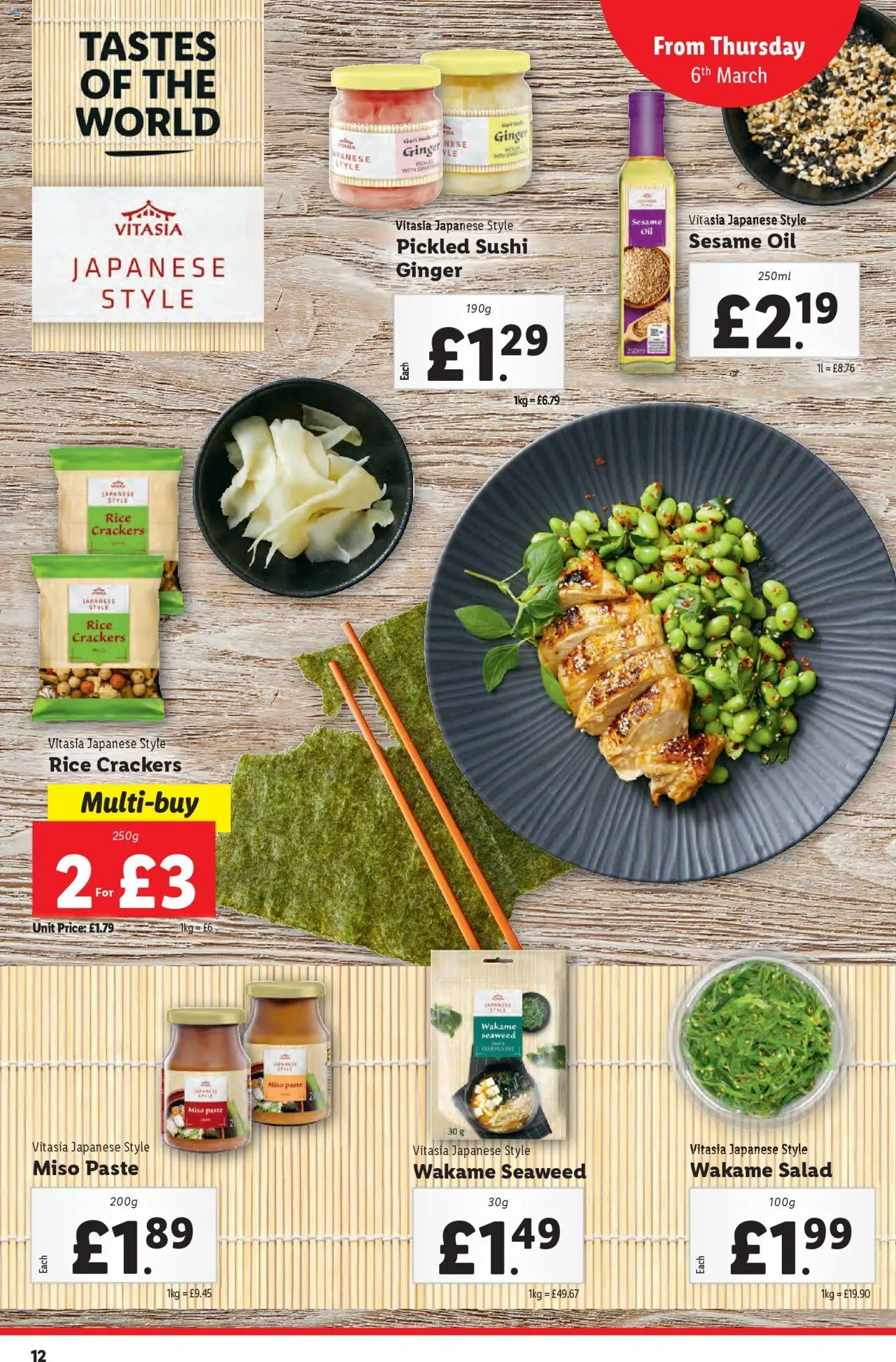 Lidl shop Japanese week valid from 06/03/2025 - Page number 12