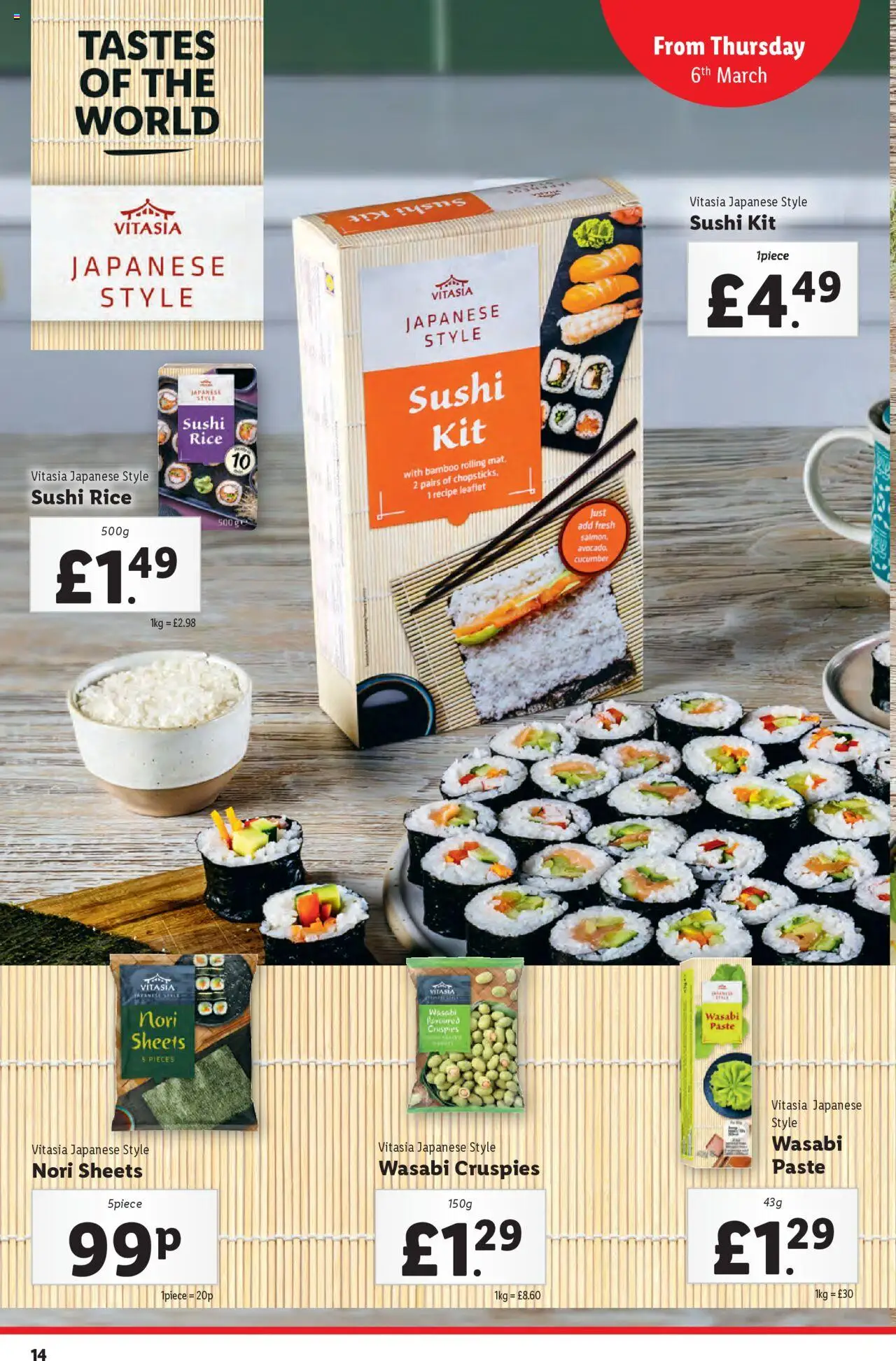 Lidl shop Japanese week valid from 06/03/2025 - Page number 14