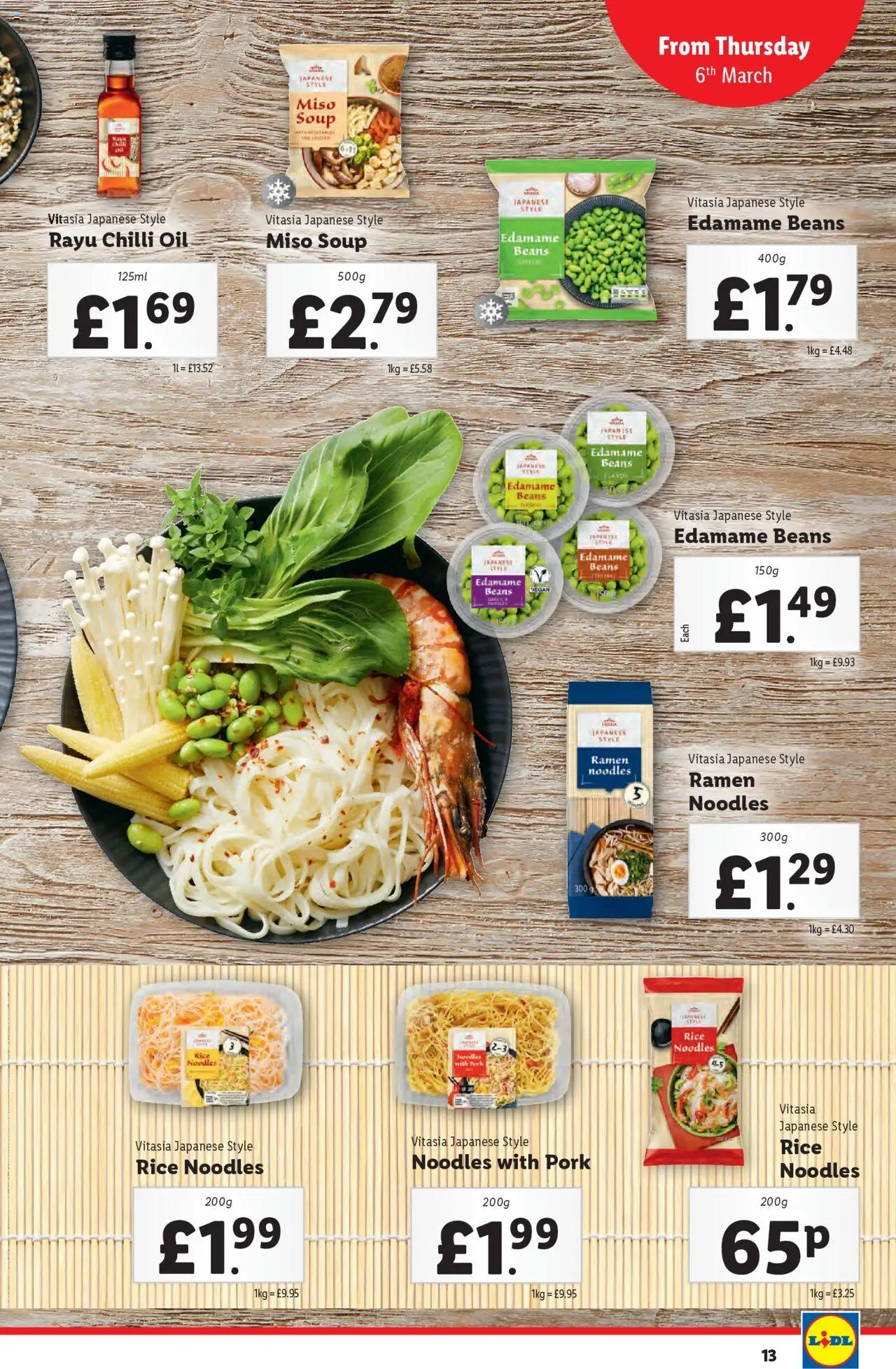 Lidl shop Japanese week valid from 06/03/2025 - Page number 13