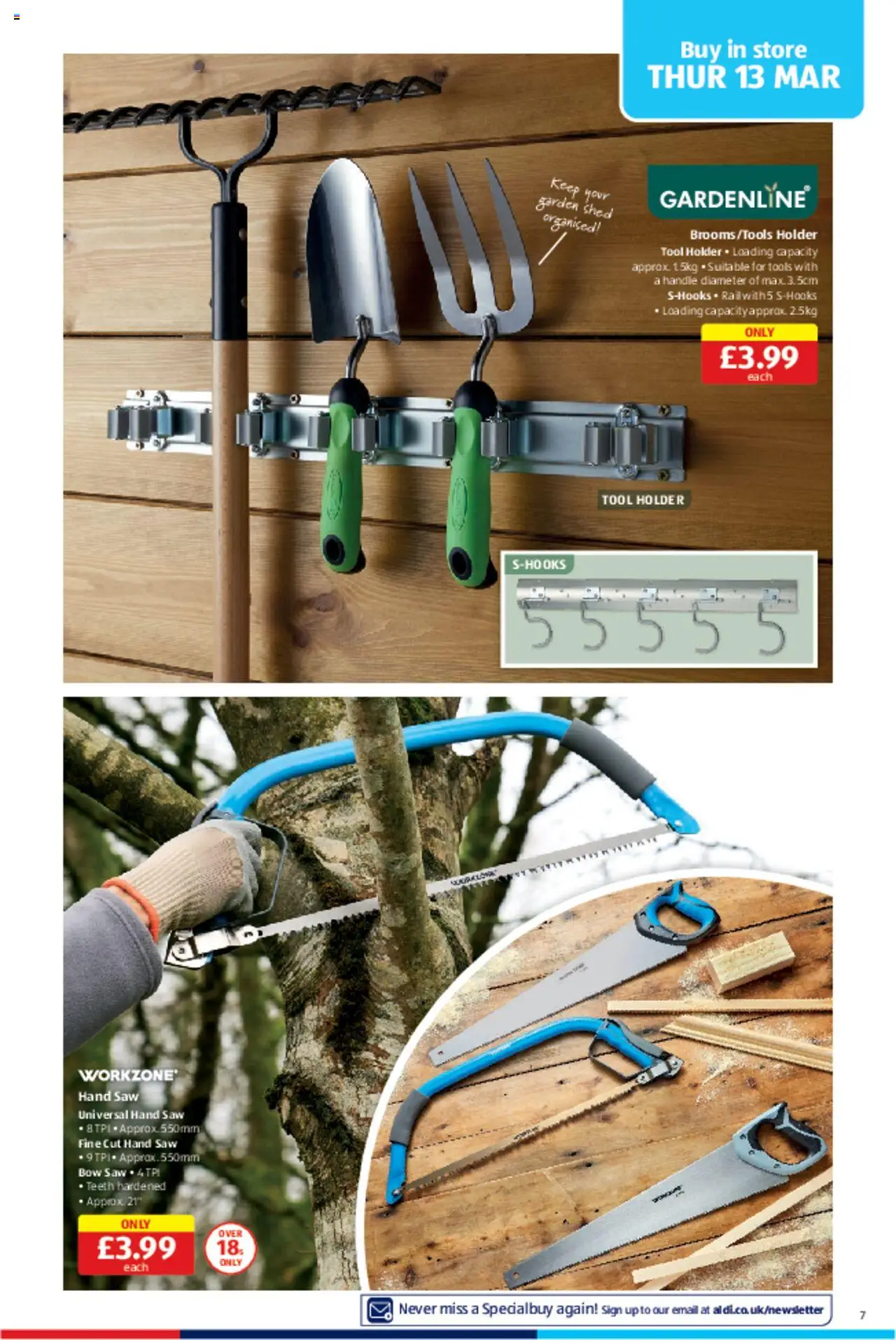 Aldi shop Weekly offers UK Specialbuys valid from 13/03/2025 - Page number 7