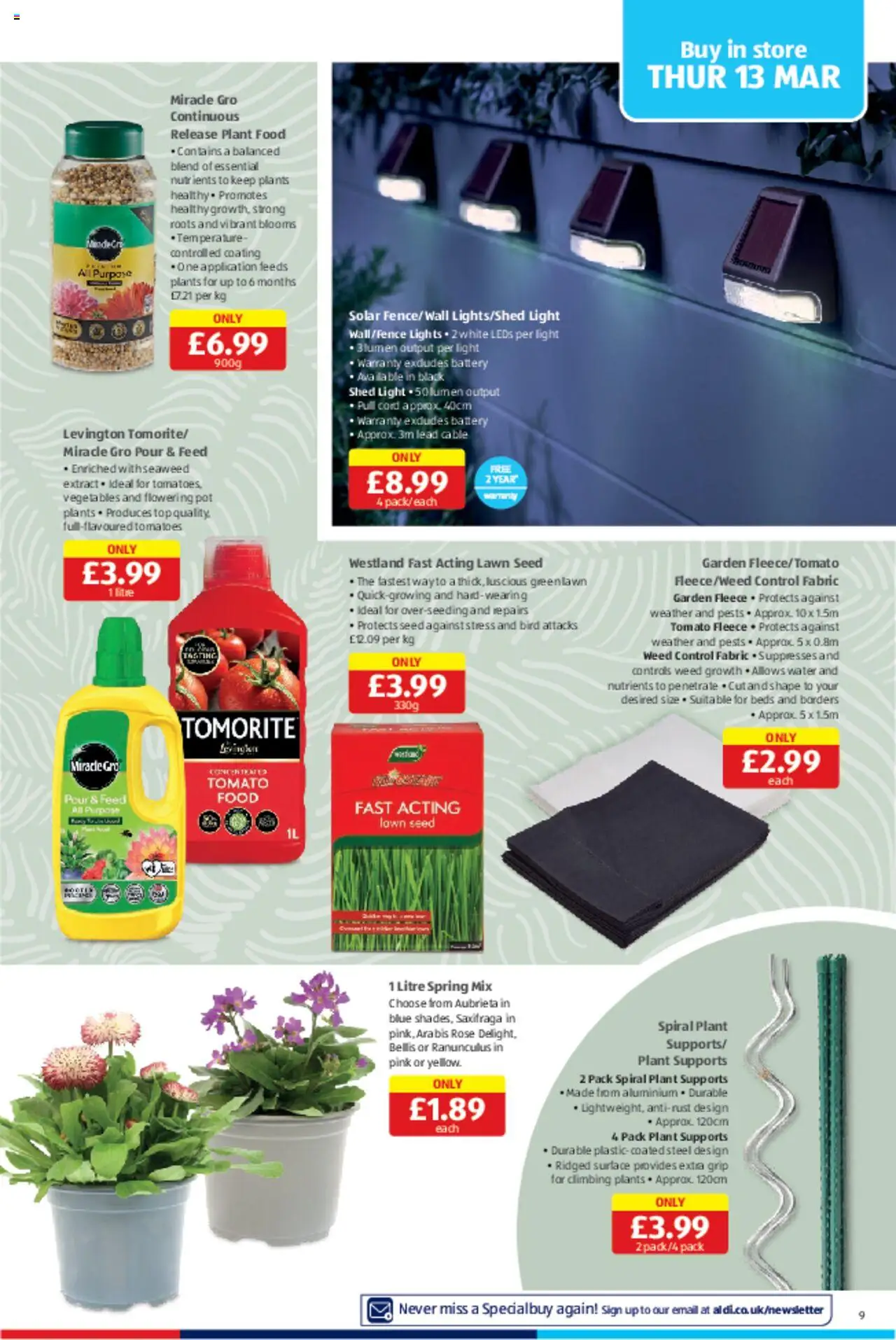 Aldi shop Weekly offers UK Specialbuys valid from 13/03/2025 - Page number 9