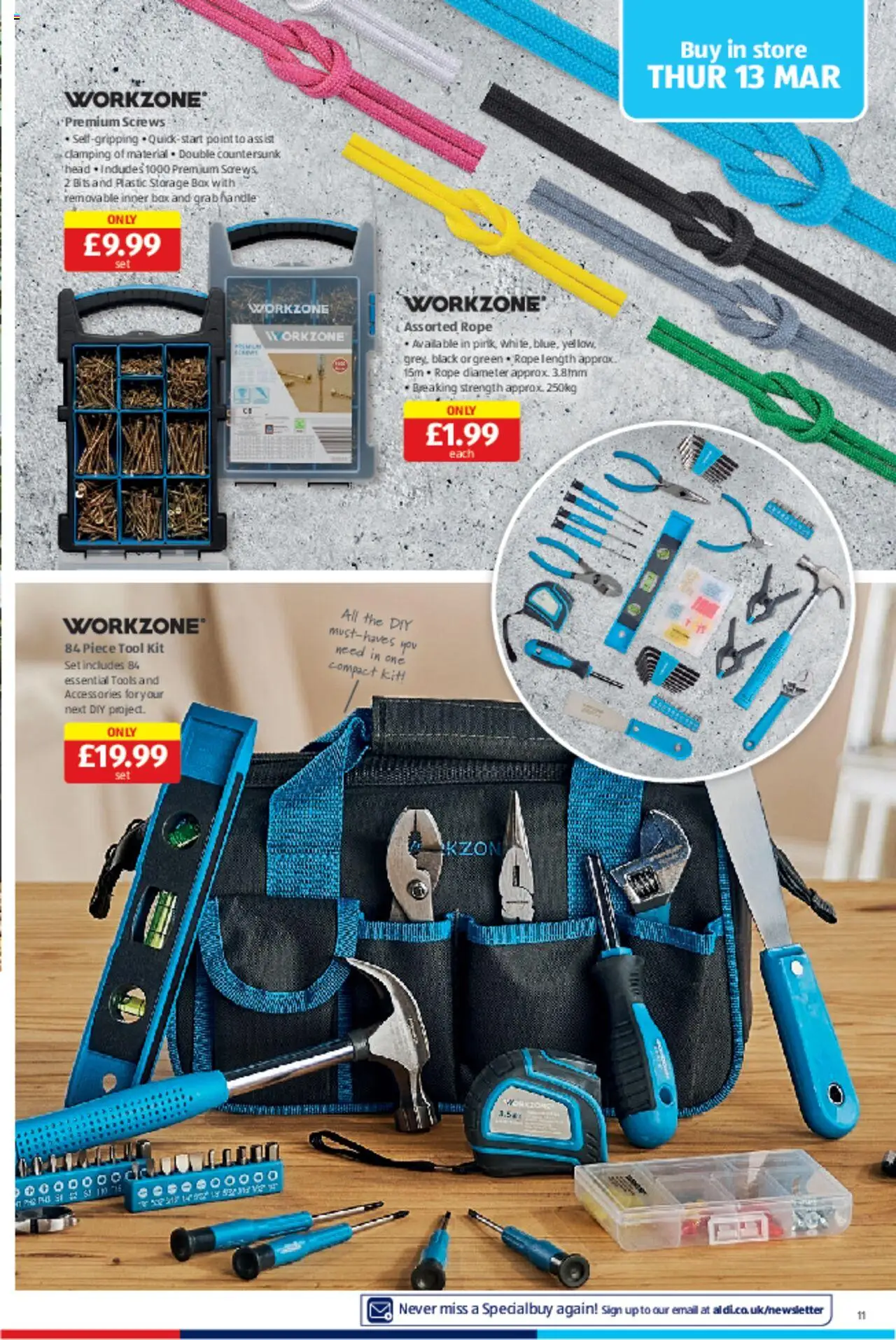 Aldi shop Weekly offers UK Specialbuys valid from 13/03/2025 - Page number 11