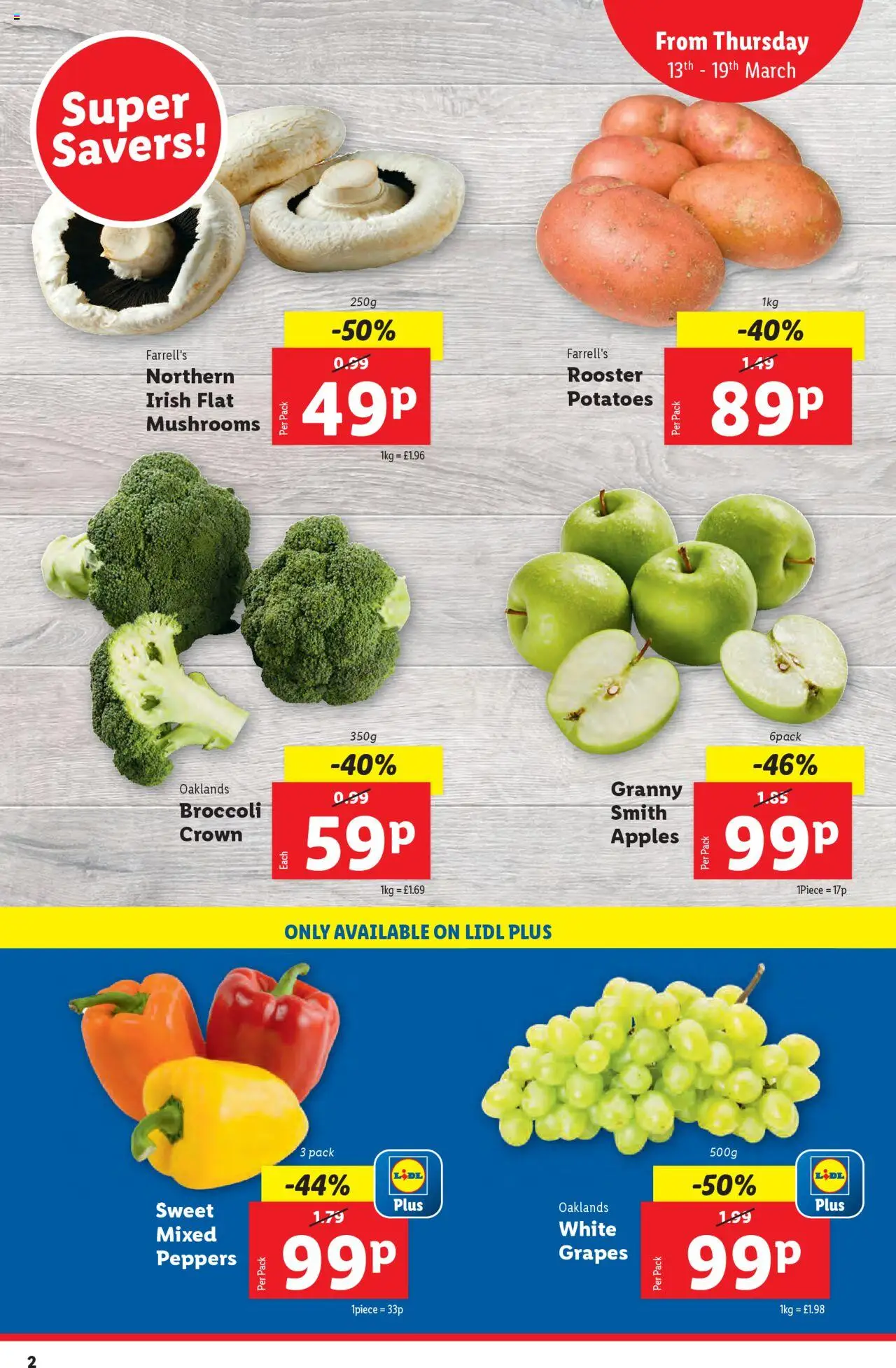 Lidl shop Bank Holiday Breakfast Bundle valid from 13/03/2025 - Page number 2