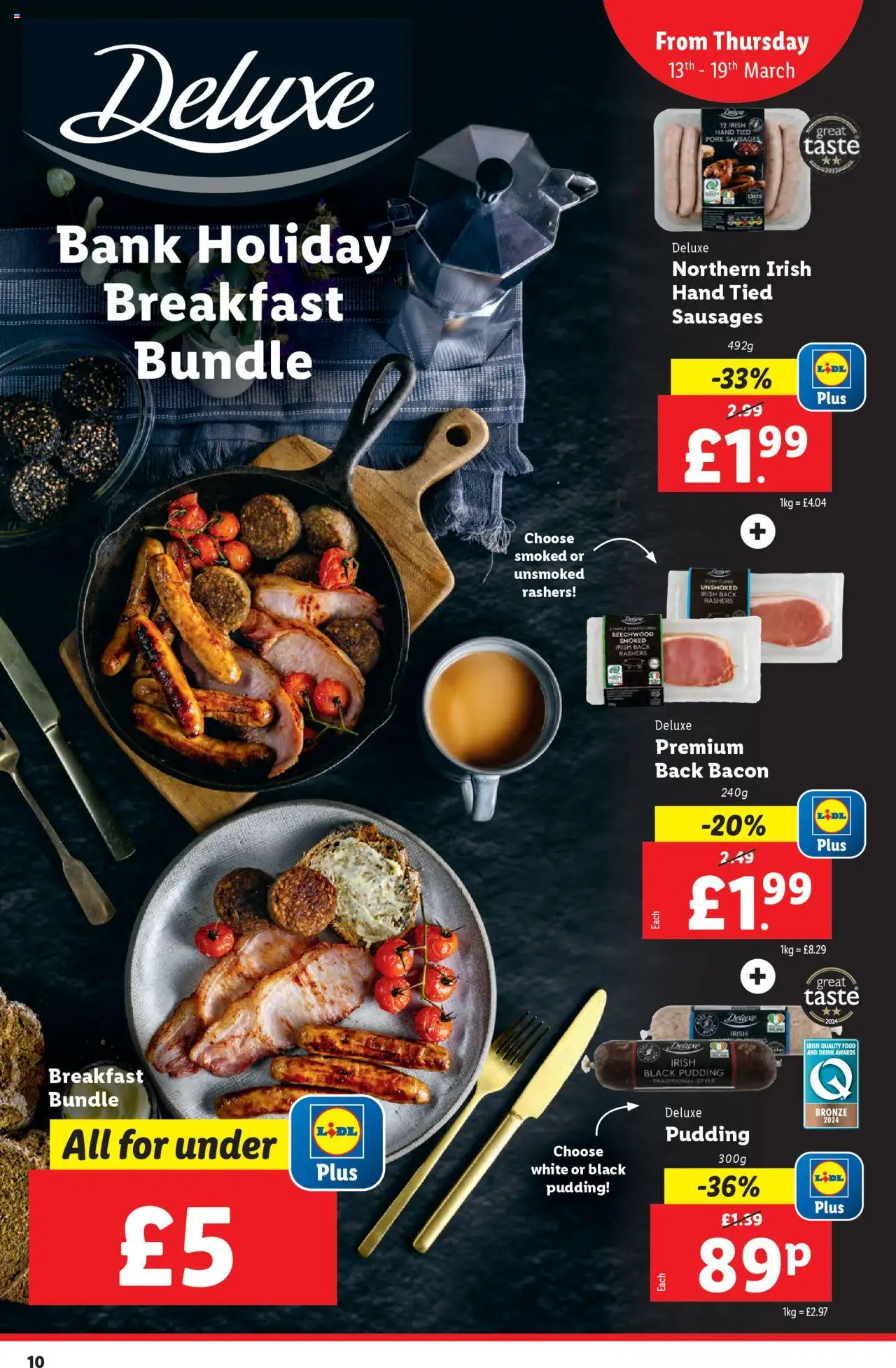 Lidl shop Bank Holiday Breakfast Bundle valid from 13/03/2025 - Page number 10