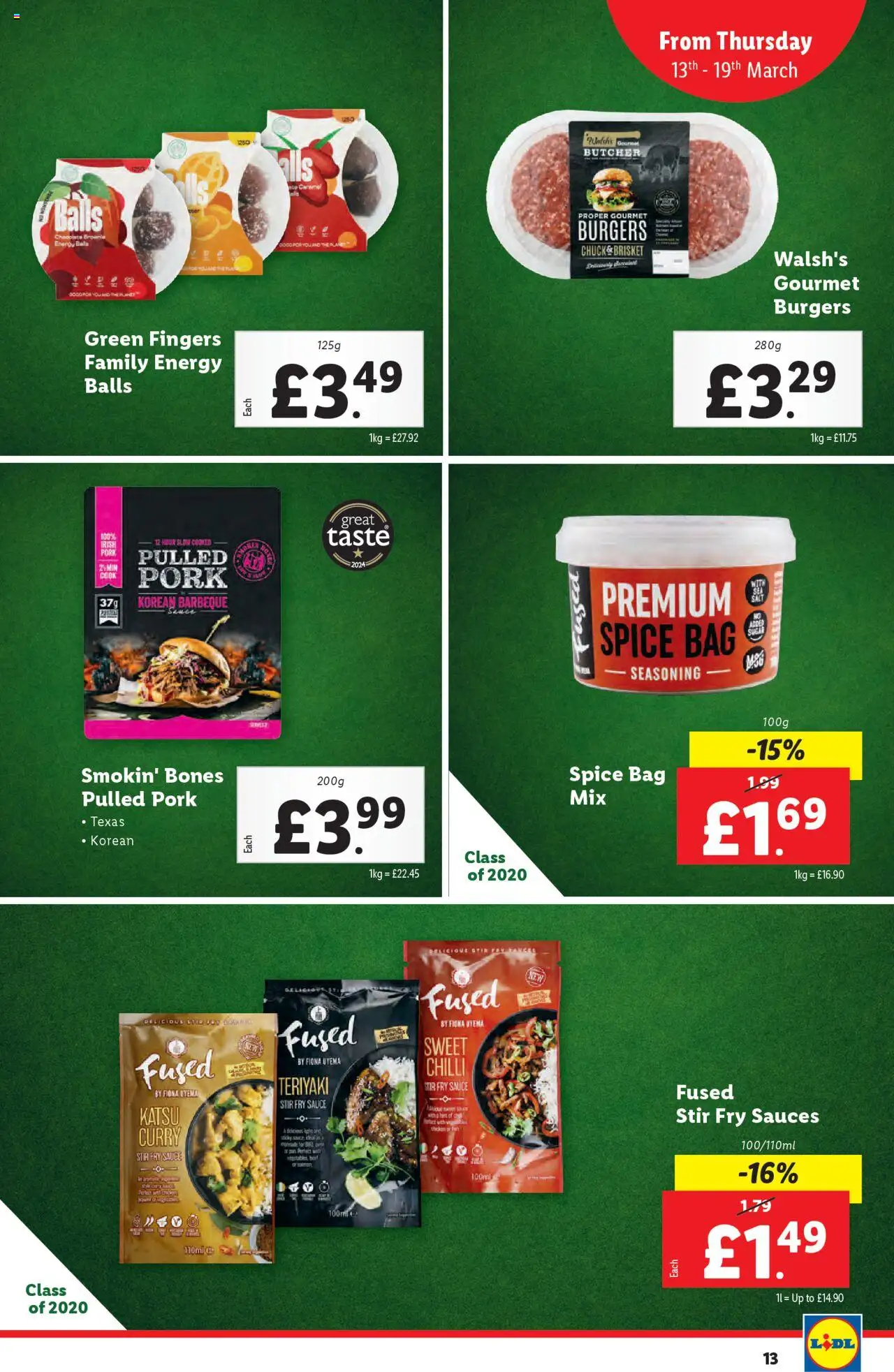 Lidl shop Bank Holiday Breakfast Bundle valid from 13/03/2025 - Page number 13