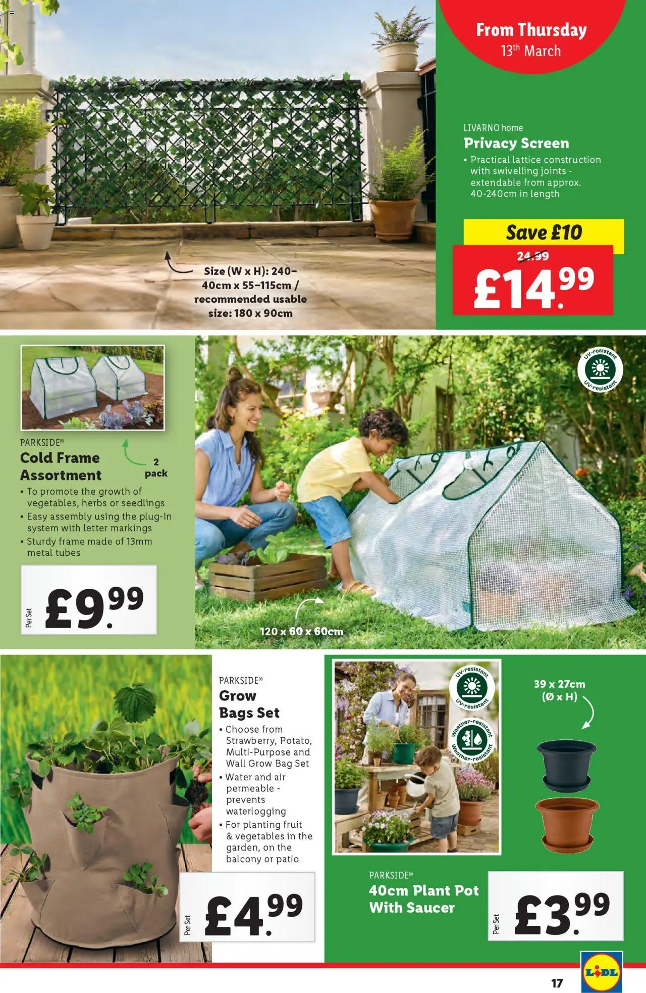 Lidl shop Bank Holiday Breakfast Bundle valid from 13/03/2025 - Page number 17