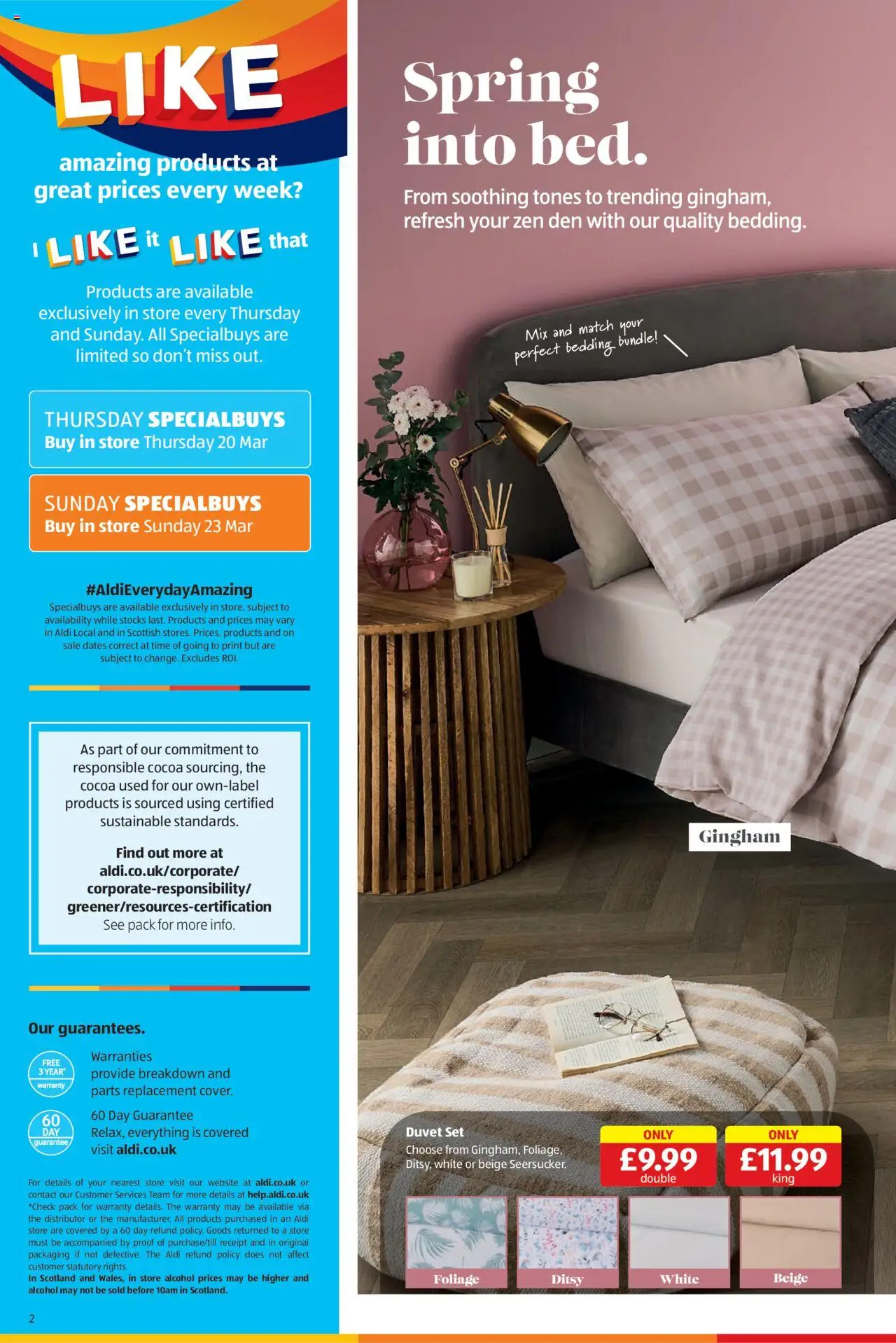 Aldi shop Weekly offers UK Specialbuys valid from 20/03/2025 - Page number 2