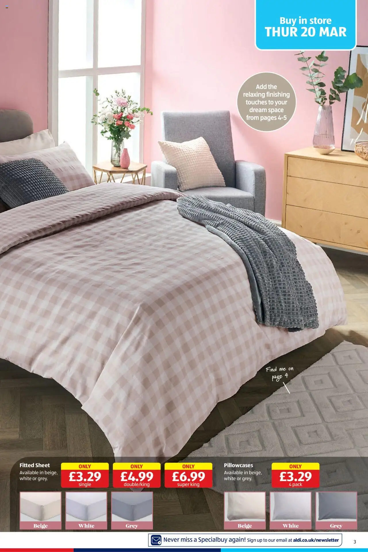 Aldi shop Weekly offers UK Specialbuys valid from 20/03/2025 - Page number 3