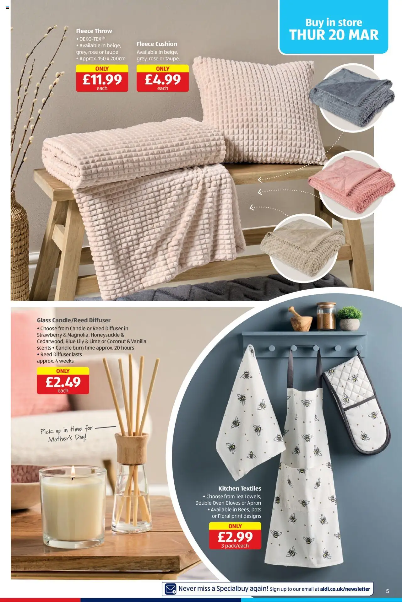Aldi shop Weekly offers UK Specialbuys valid from 20/03/2025 - Page number 5