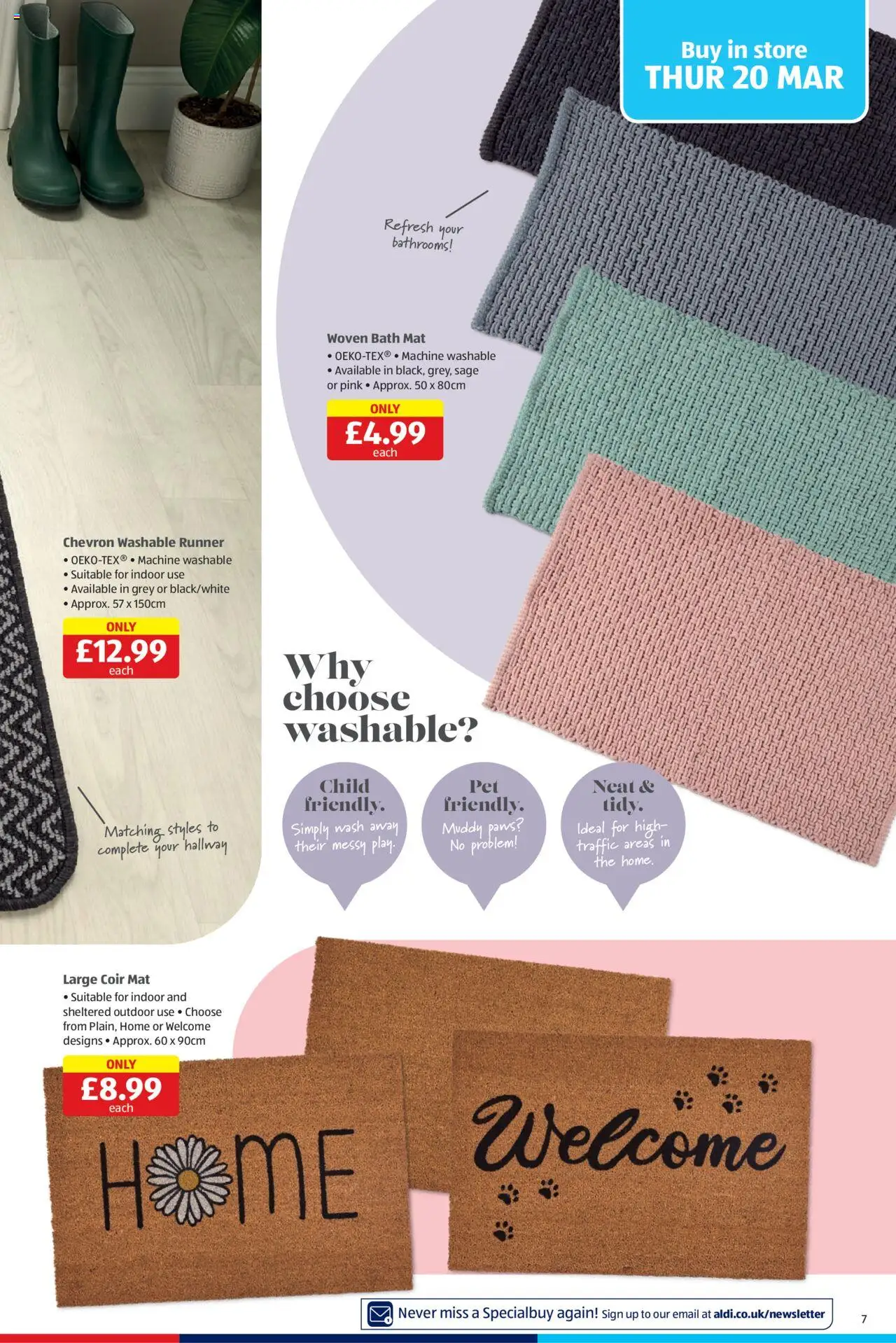 Aldi shop Weekly offers UK Specialbuys valid from 20/03/2025 - Page number 7