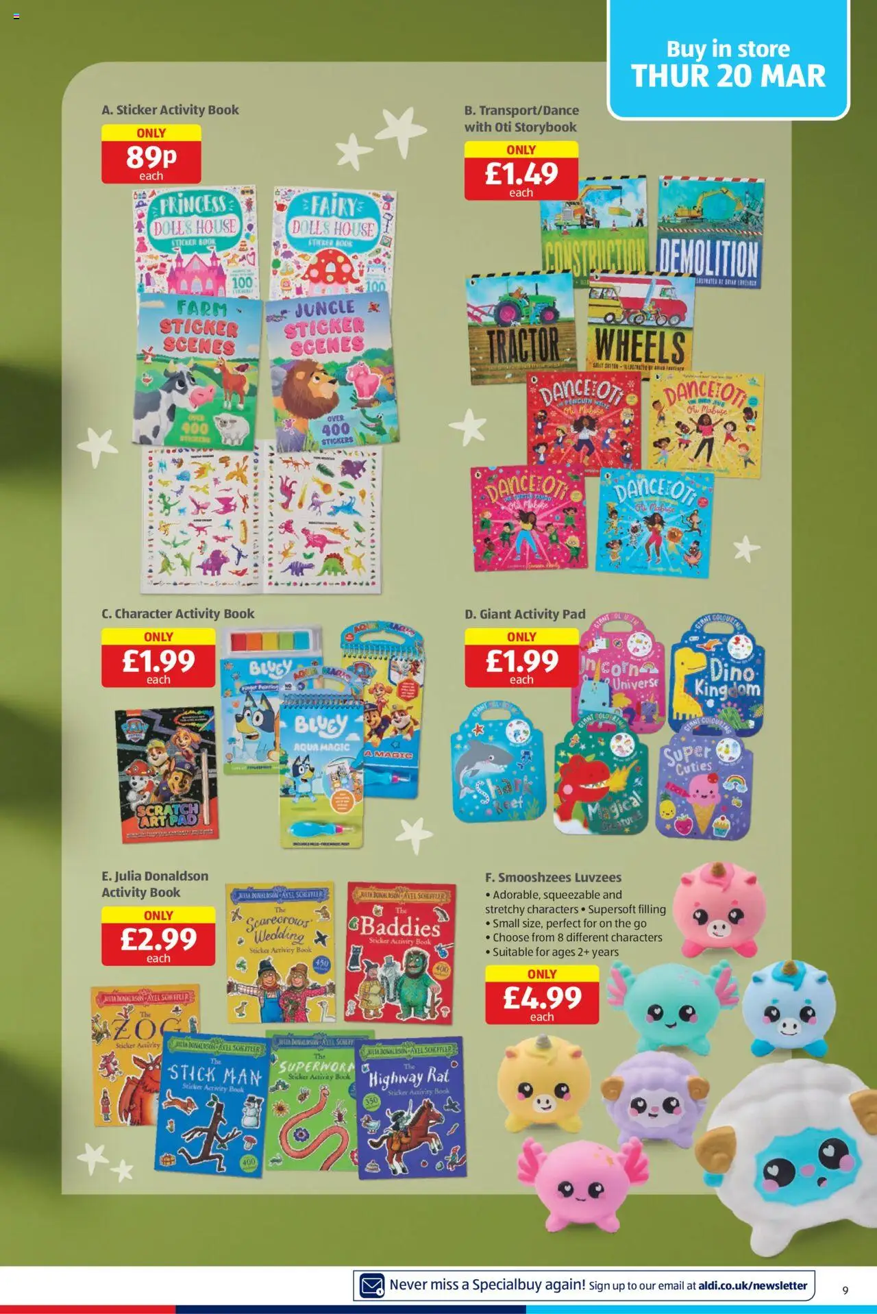 Aldi shop Weekly offers UK Specialbuys valid from 20/03/2025 - Page number 9