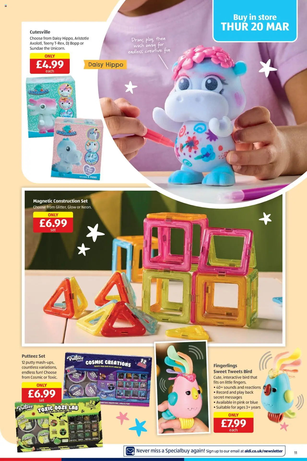 Aldi shop Weekly offers UK Specialbuys valid from 20/03/2025 - Page number 11