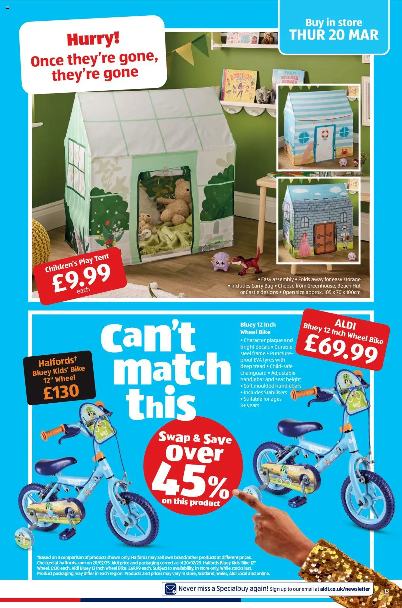 Aldi shop Weekly offers UK Specialbuys valid from 20/03/2025 - Page number 13