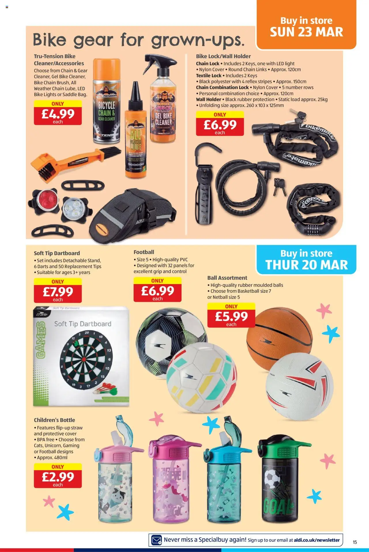 Aldi shop Weekly offers Scottish Specialbuys valid from 20/03/2025 - Page number 15