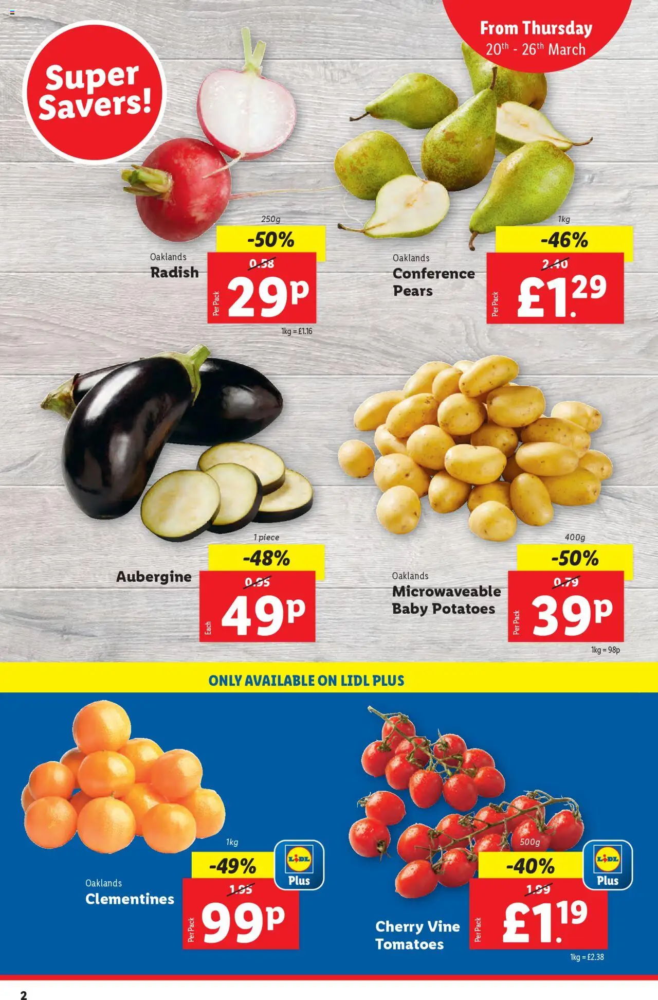Lidl shop Super savers valid from 20/03/2025 - Page number 2