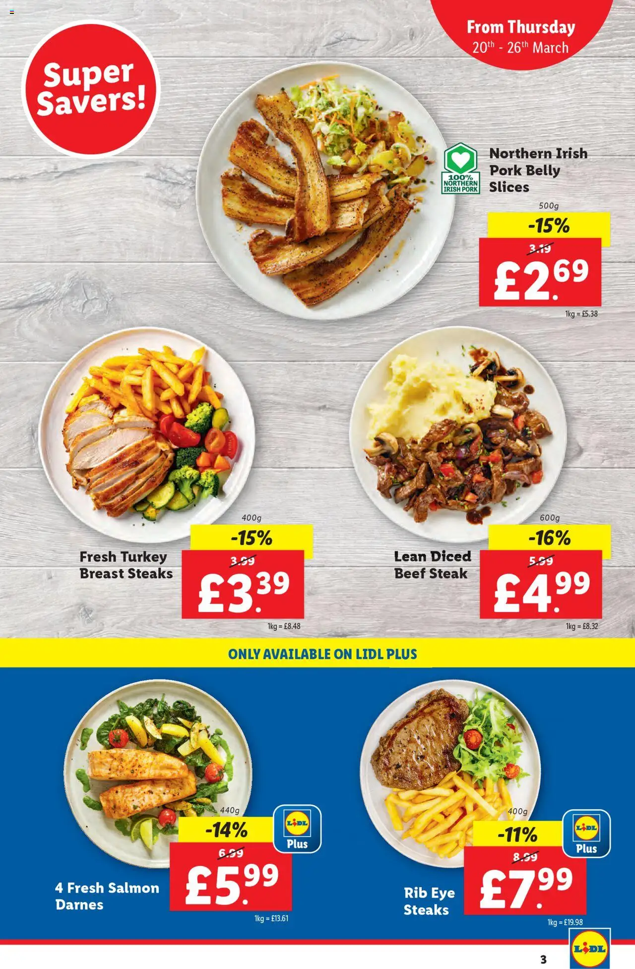 Lidl shop Super savers valid from 20/03/2025 - Page number 3