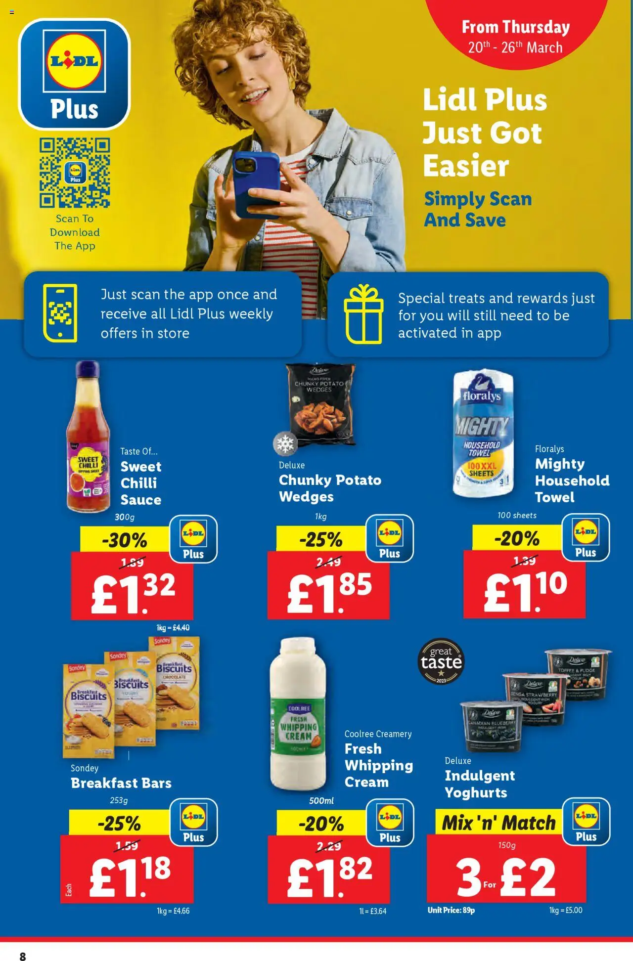 Lidl shop Super savers valid from 20/03/2025 - Page number 8