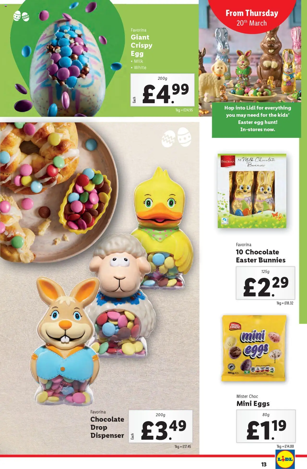 Lidl shop Super savers valid from 20/03/2025 - Page number 13