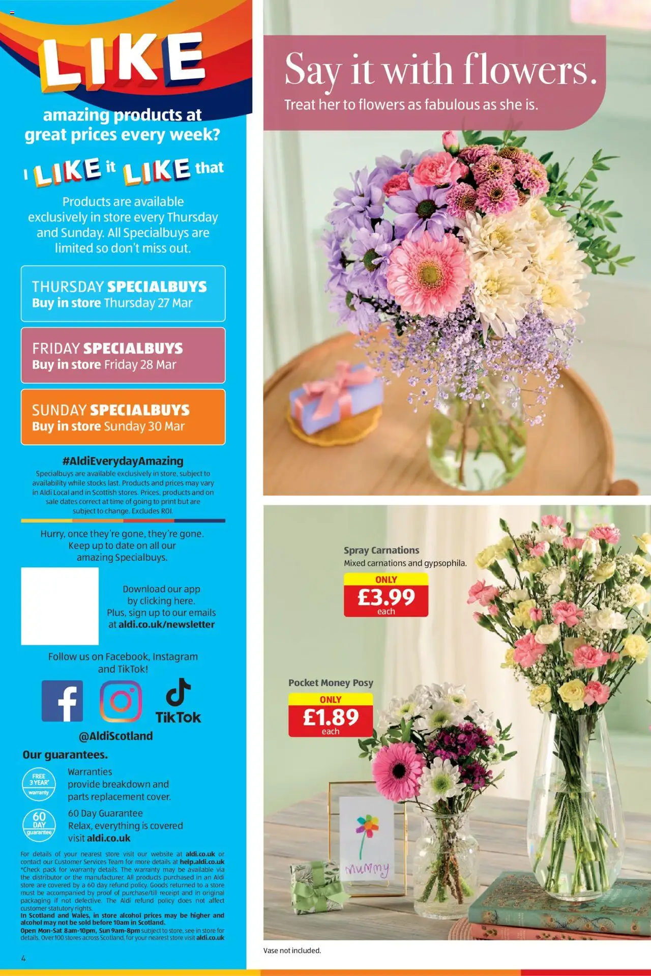 Aldi shop Weekly offers Scottish Specialbuys valid from 27/03/2025 - Page number 4