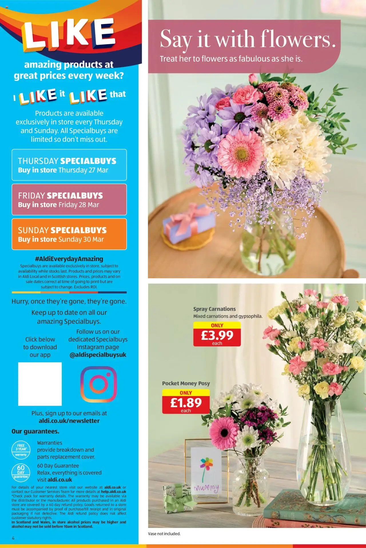 Aldi shop Weekly offers UK Specialbuys valid from 27/03/2025 - Page number 4