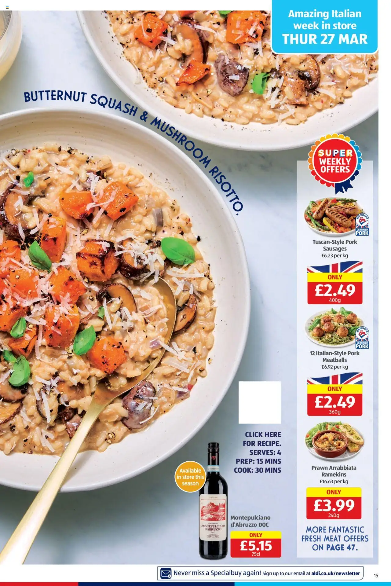 Aldi shop Weekly offers UK Specialbuys valid from 27/03/2025 - Page number 15