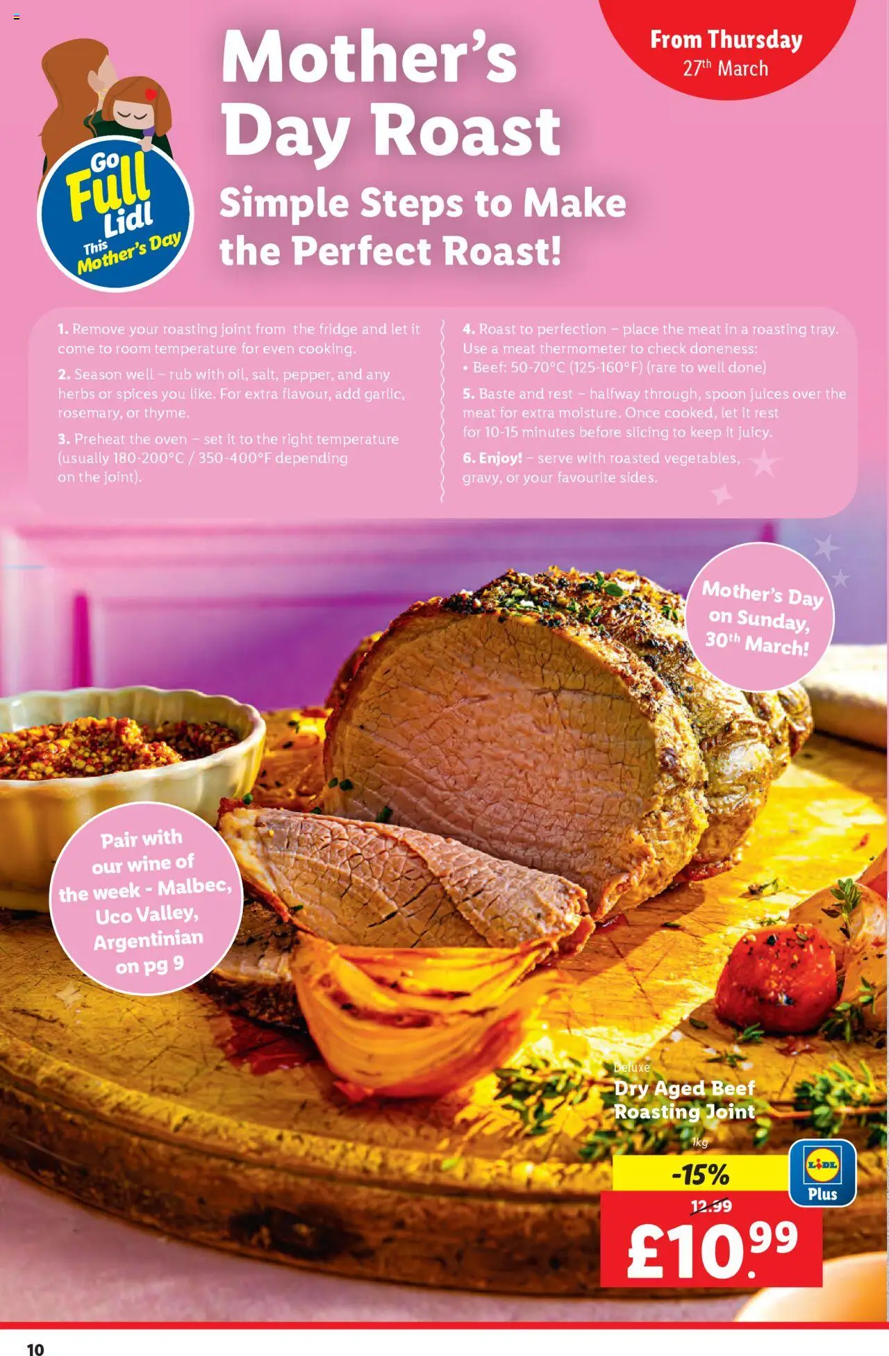 Lidl shop Mother's Day valid from 27/03/2025 - Page number 10