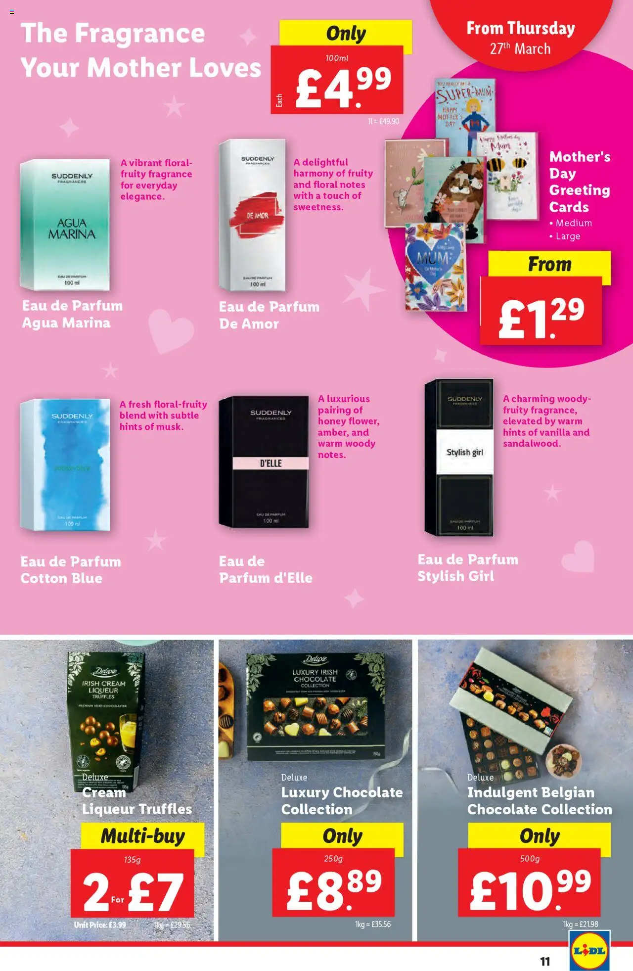 Lidl shop Mother's Day valid from 27/03/2025 - Page number 11