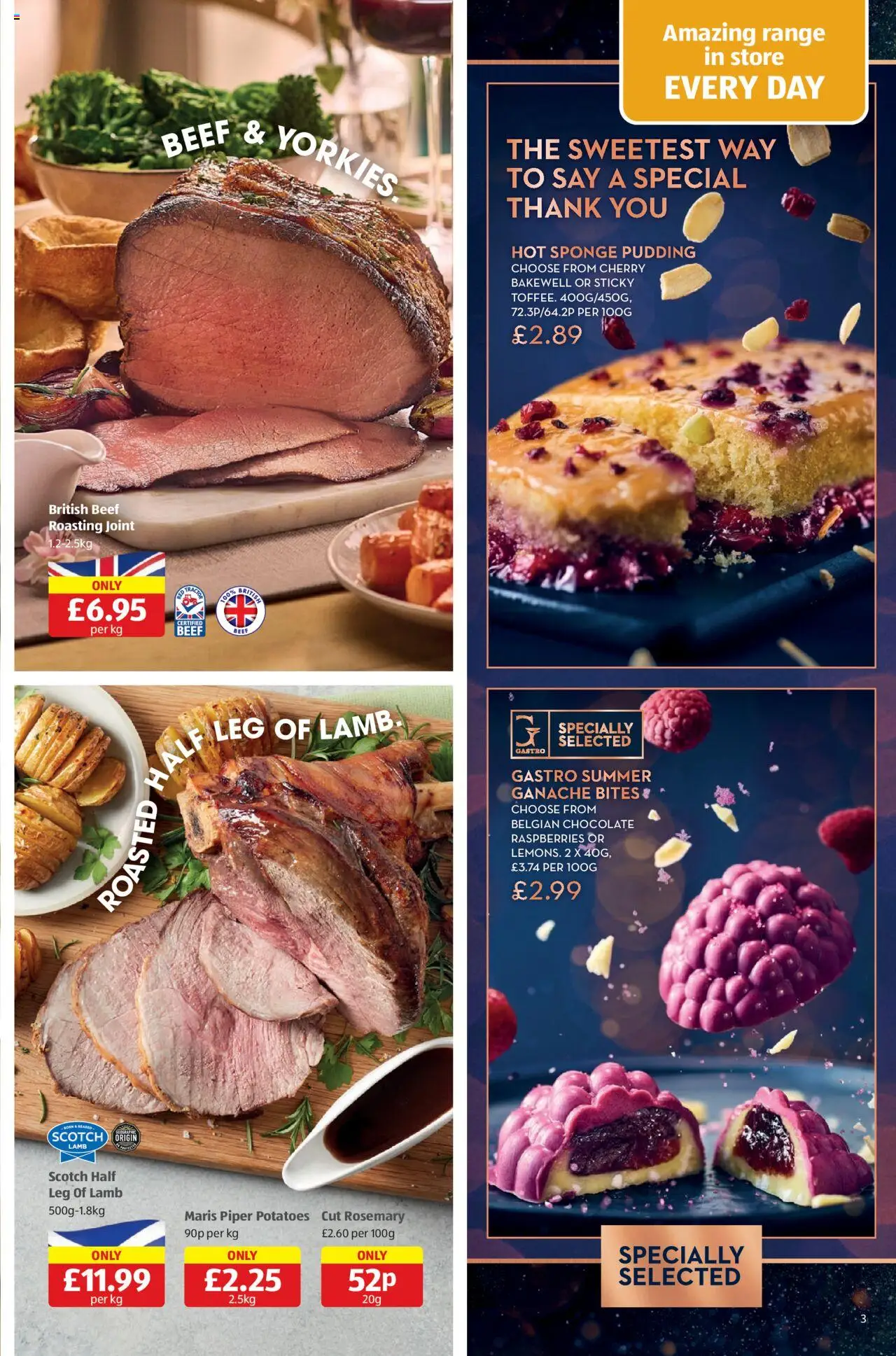 Aldi shop Weekly offers Scottish Specialbuys valid from 03/04/2025 - Page number 3