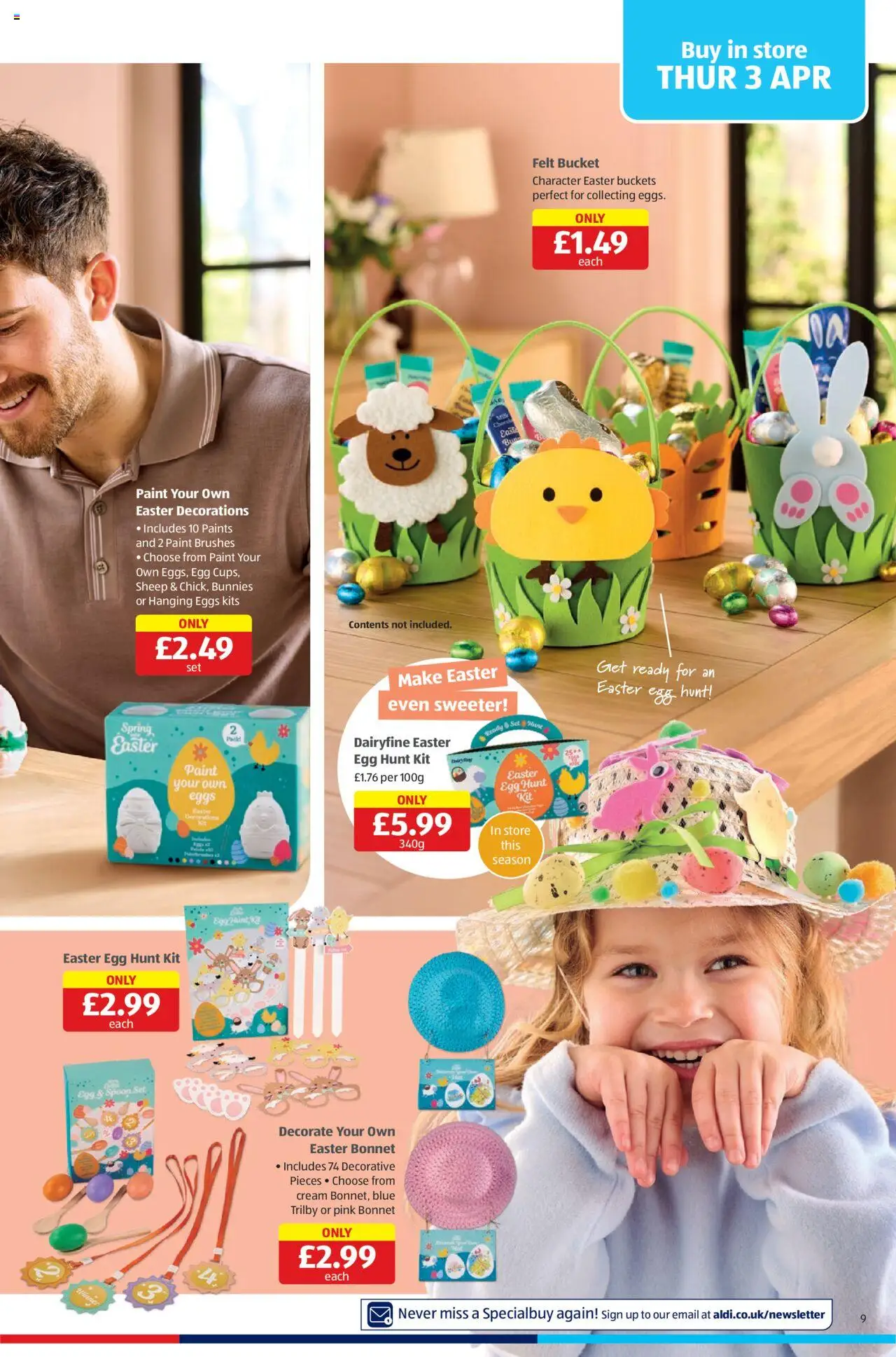 Aldi shop Weekly offers Scottish Specialbuys valid from 03/04/2025 - Page number 9