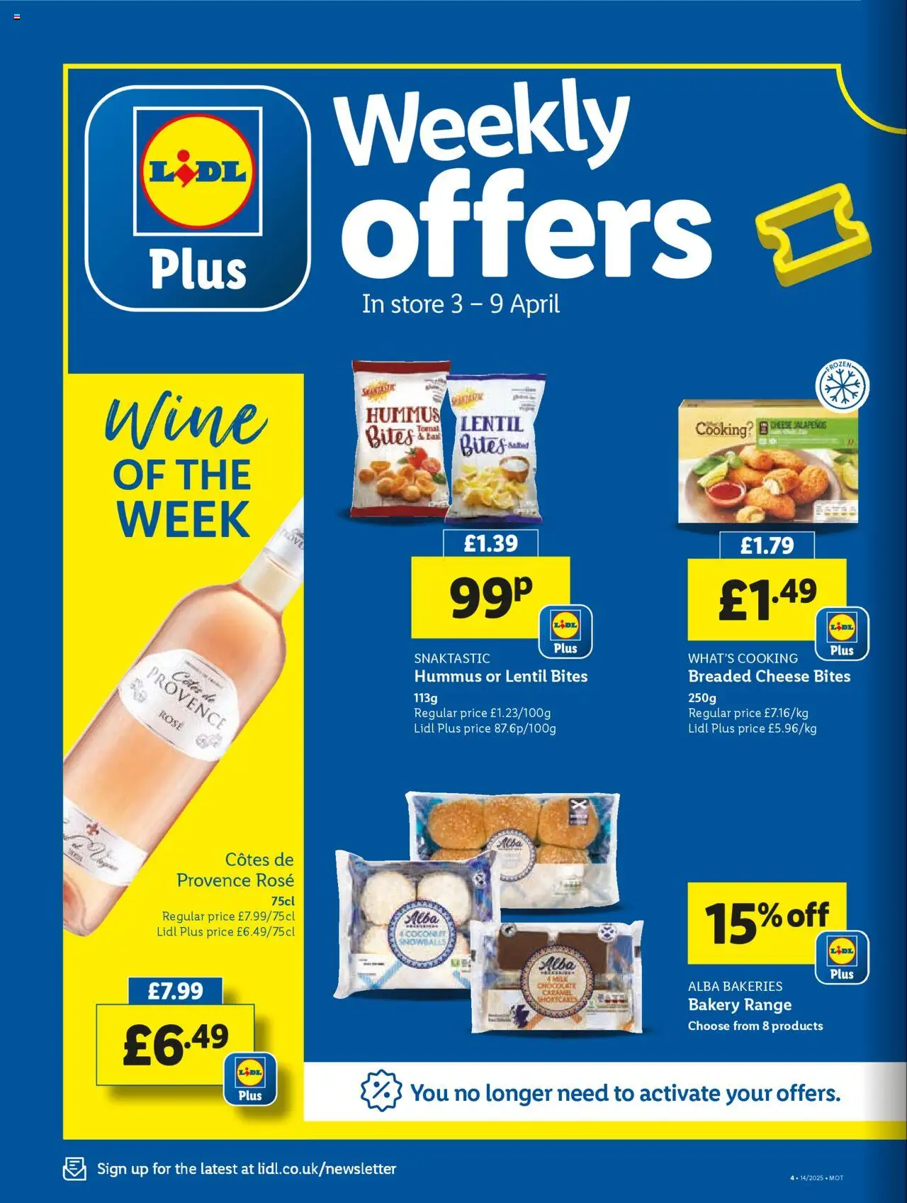 Lidl shop Lidl Weekly Scotland valid from 03/04/2025 - Page number 4