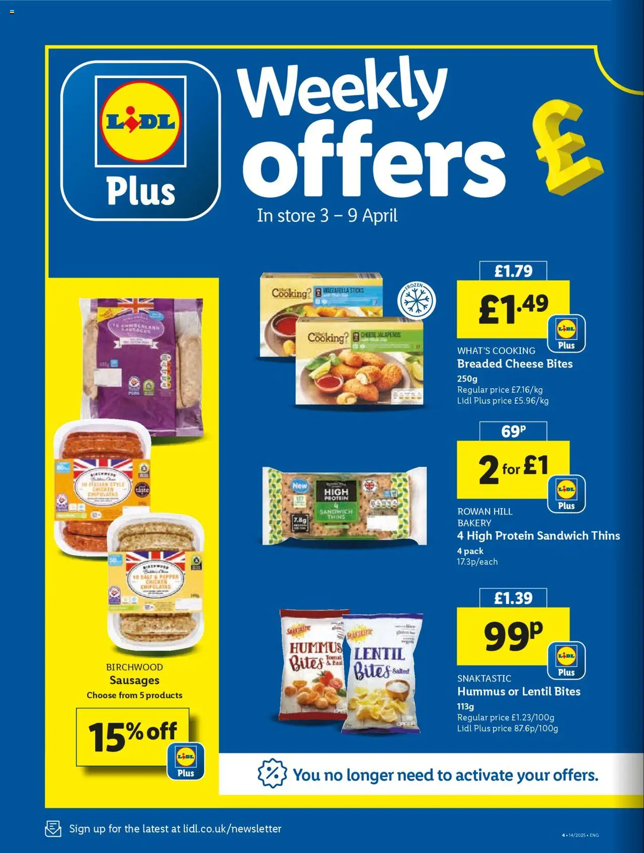 Lidl shop Lidl Weekly valid from 03/04/2025 - Page number 4