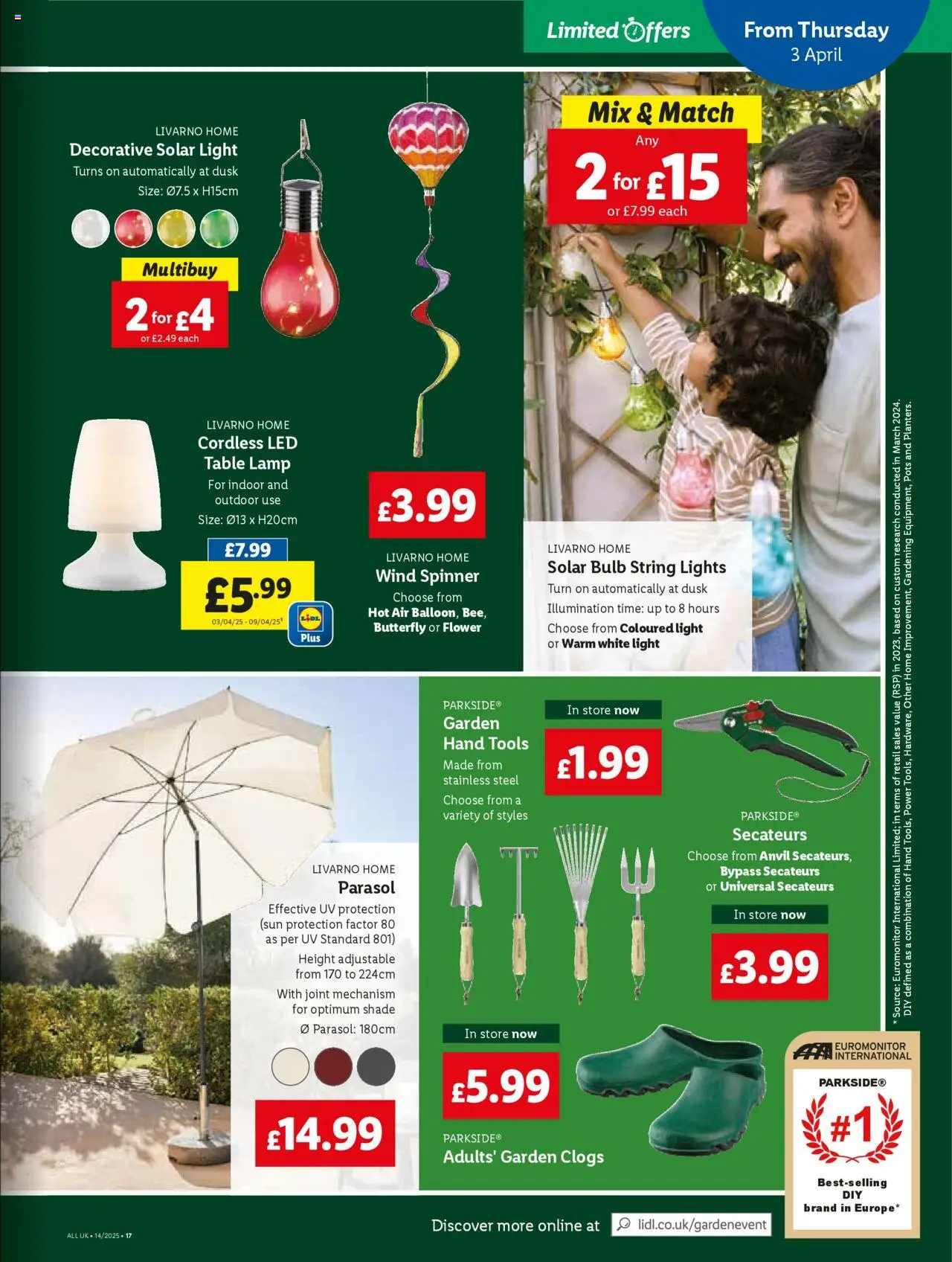 Lidl shop Lidl Weekly valid from 03/04/2025 - Page number 17