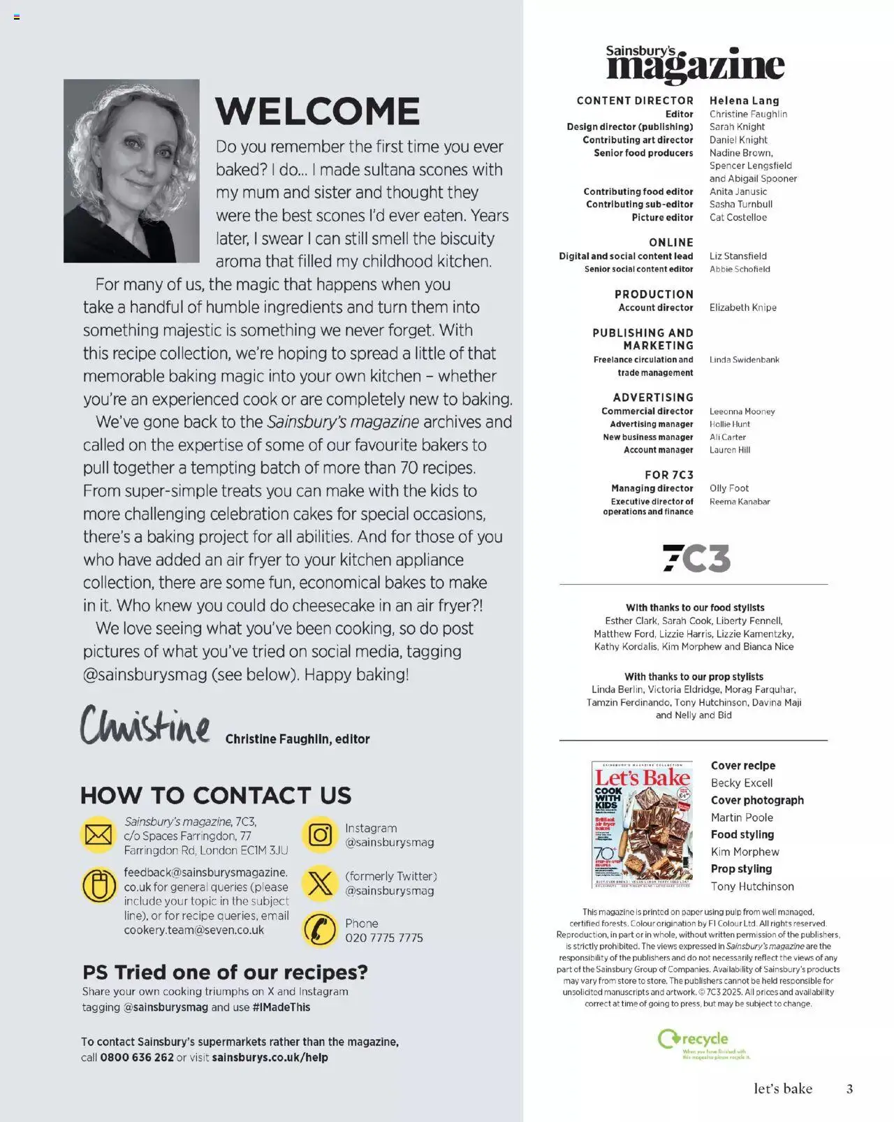 Sainsbury's shop Sainsburys Magazine Collection – Cook With Kids 2025 valid from 31/03/2025 - Page number 3