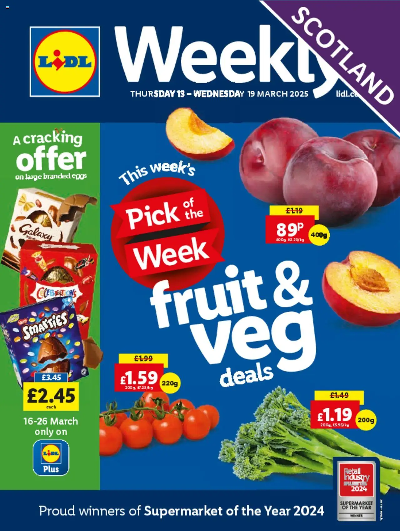 Lidl shop Lidl Weekly Scotland valid from 13/03/2025 - Page number 1