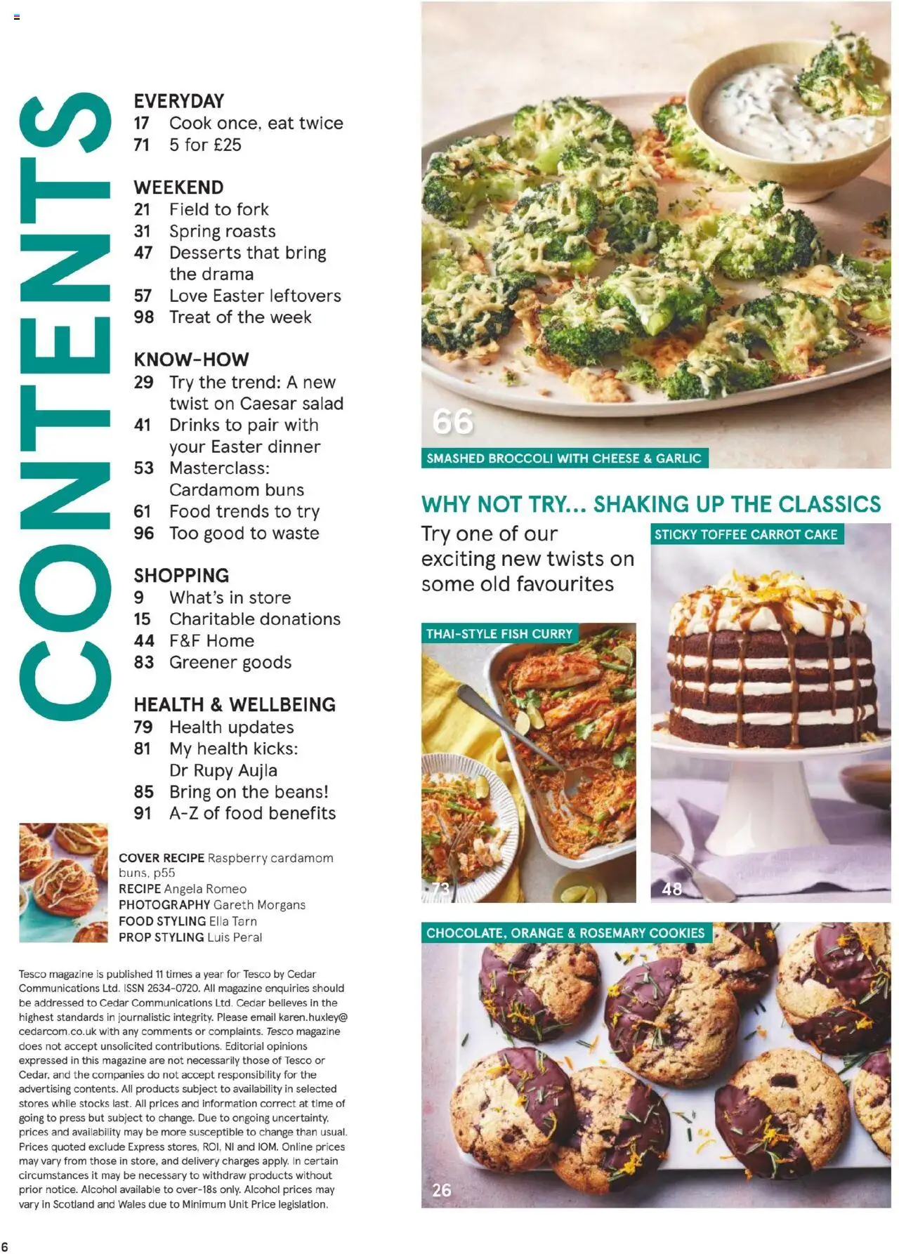 Tesco shop Tesco Magazine - April 2025 valid from 01/04/2025 - Page number 6