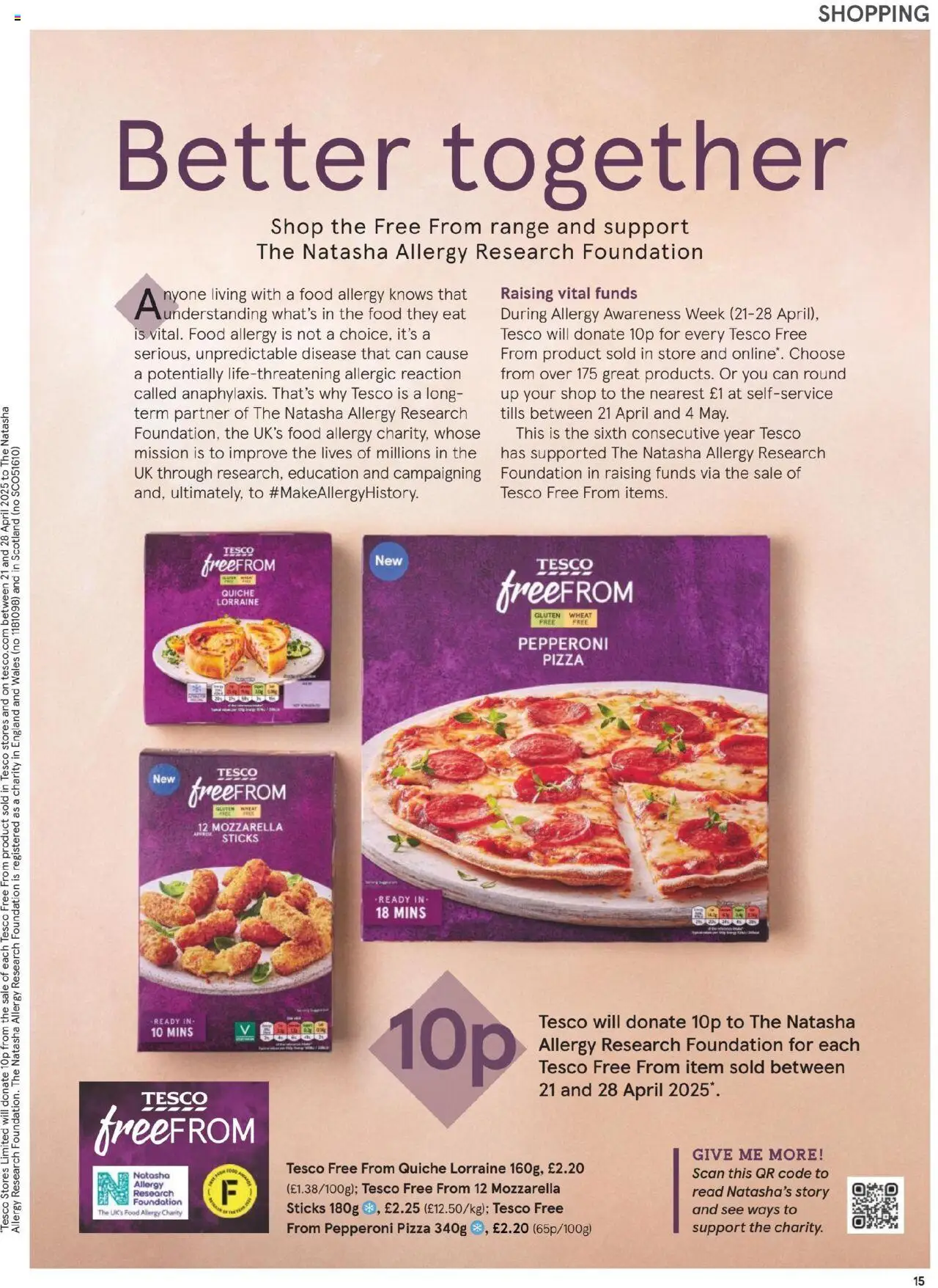 Tesco shop Tesco Magazine - April 2025 valid from 01/04/2025 - Page number 15