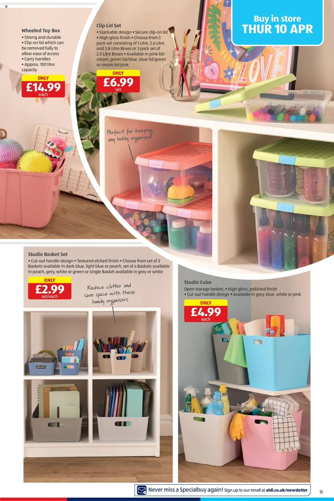 Aldi shop Weekly offers UK Specialbuys valid from 10/04/2025 - Page number 15