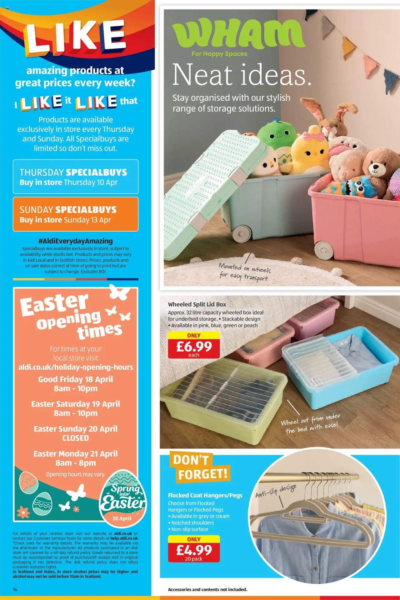 Aldi shop Weekly offers UK Specialbuys valid from 10/04/2025 - Page number 14