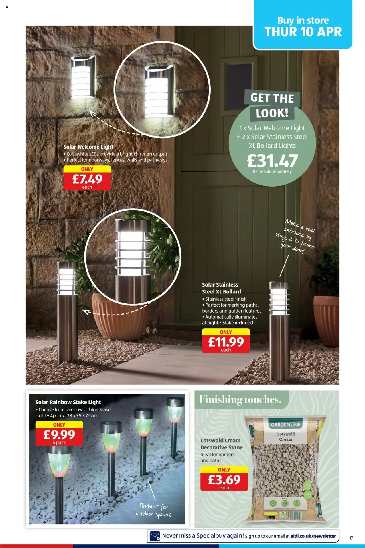 Aldi shop Weekly offers UK Specialbuys valid from 10/04/2025 - Page number 17