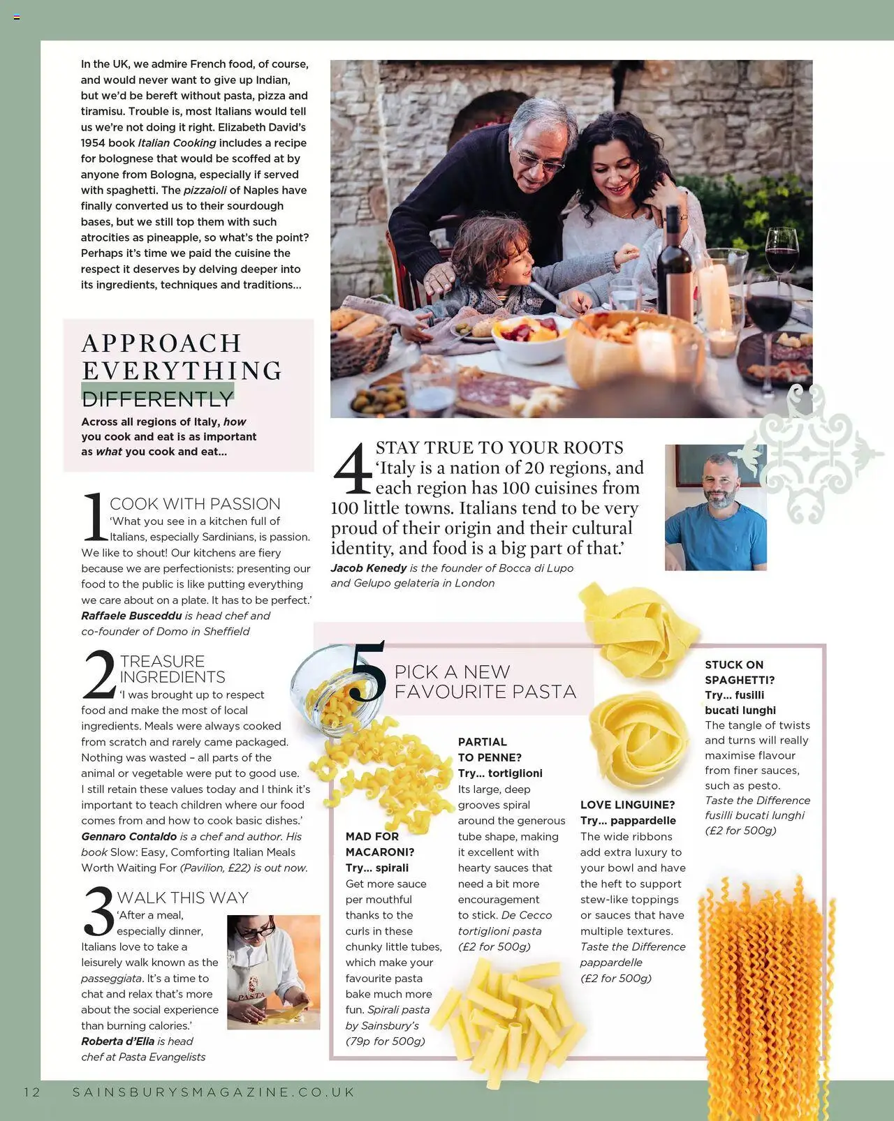 Sainsbury's shop Sainsbury’s Magazine – April 2025 valid from 01/04/2025 - Page number 12