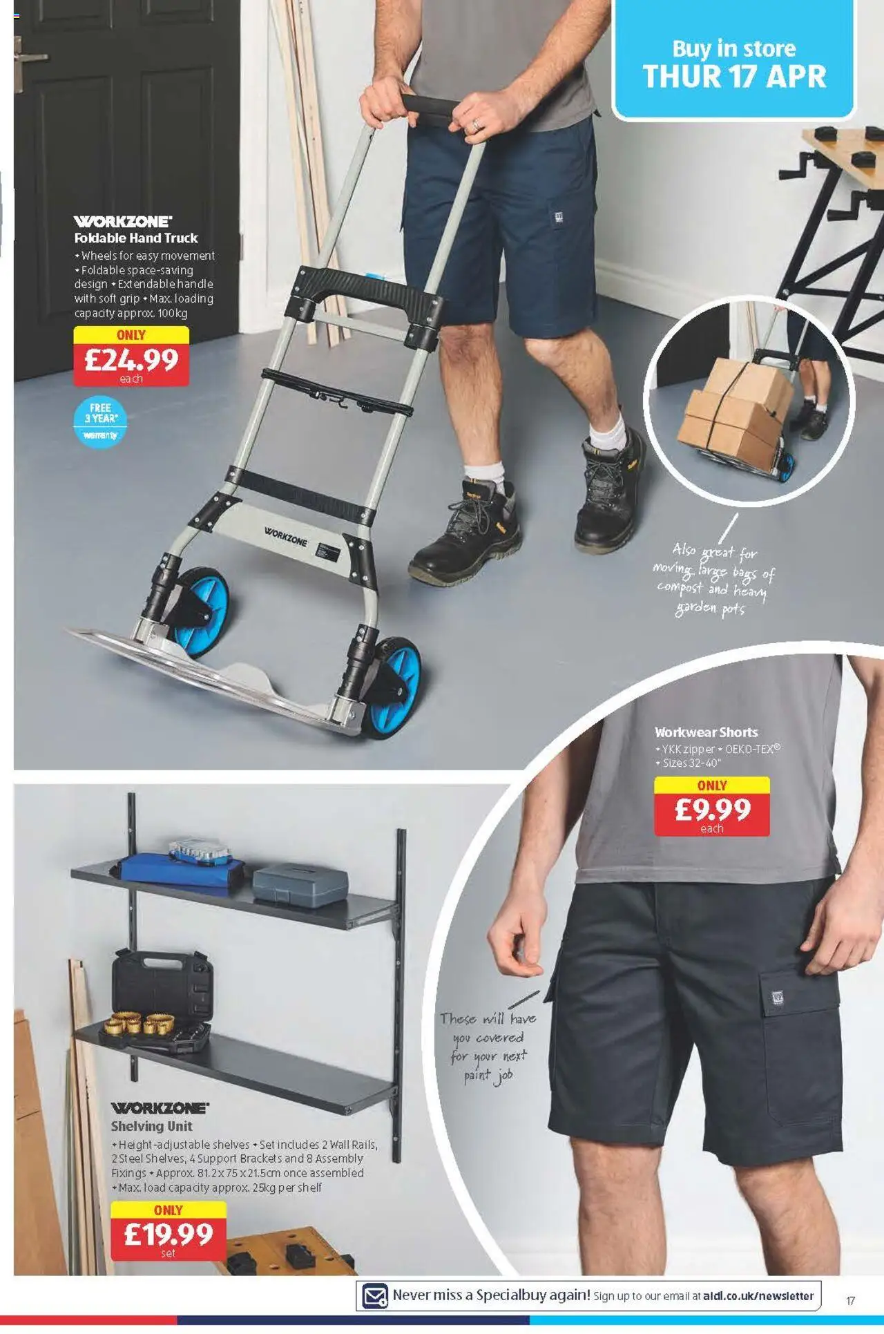 Aldi shop Weekly offers Scottish Specialbuys valid from 14/04/2025 - Page number 17