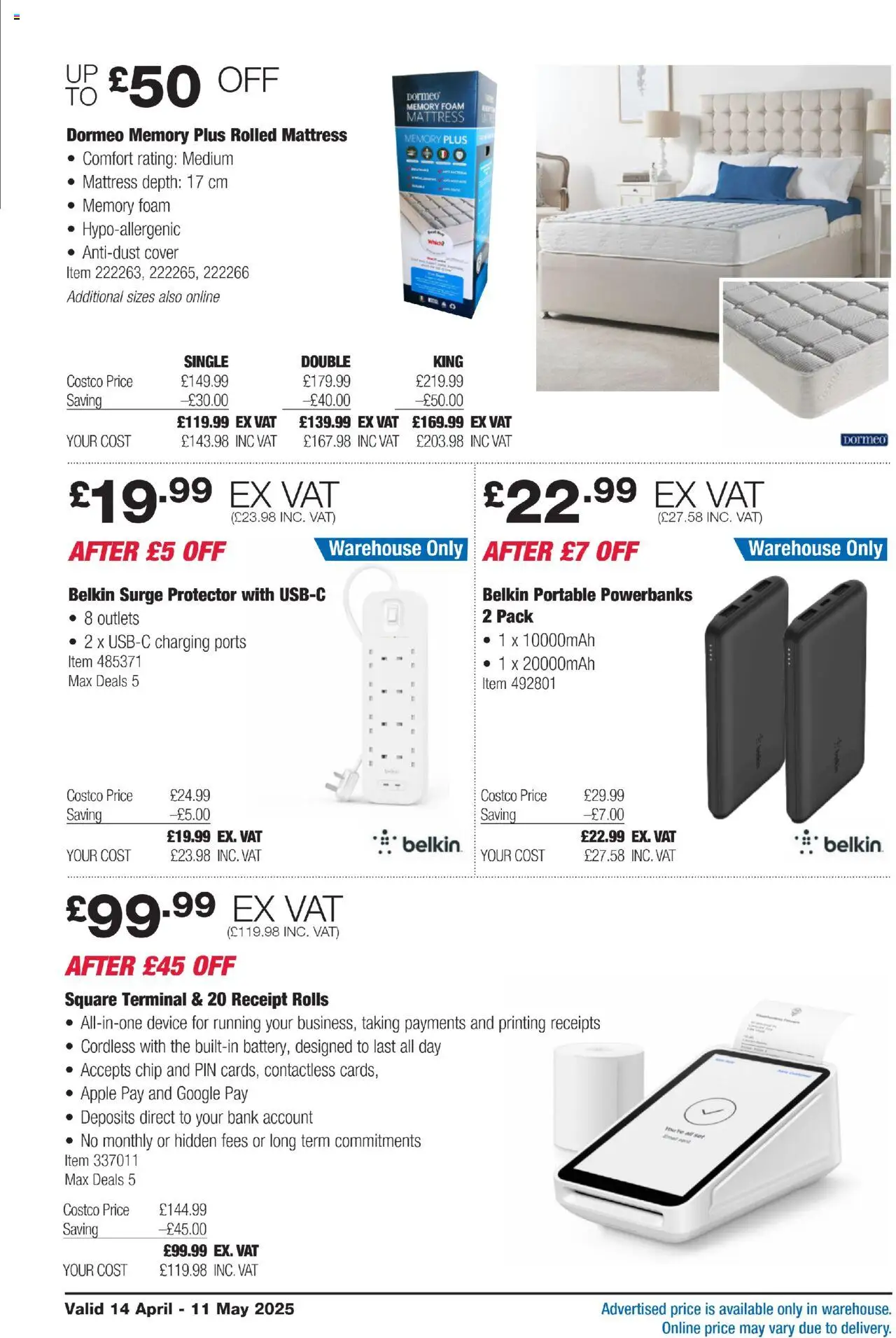 Costco shop Member-Only Savings Scotland & Wales valid from 14/04/2025 - Page number 8