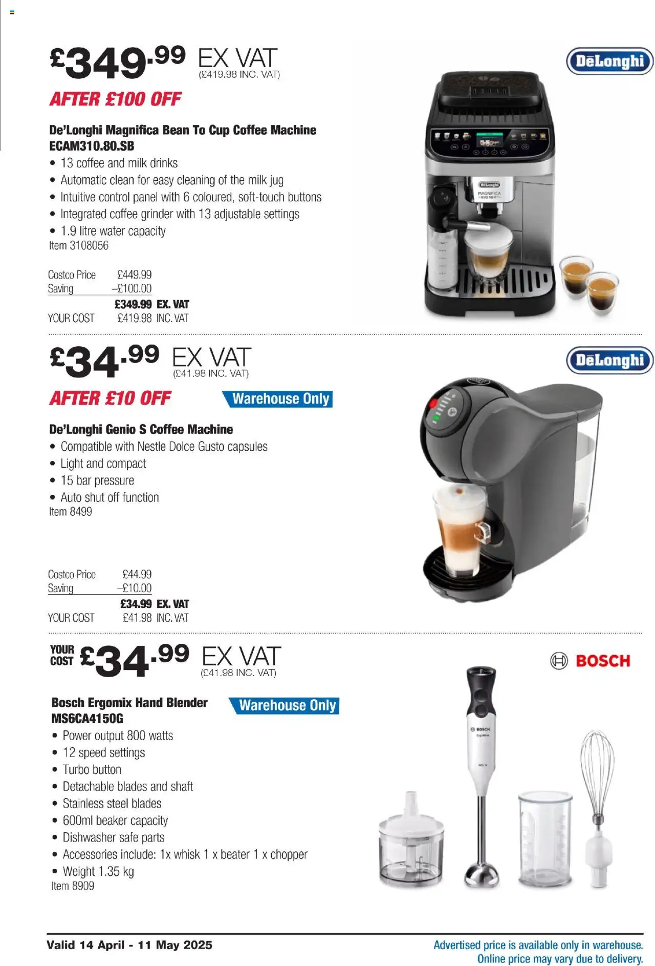Costco shop Member-Only Savings Scotland & Wales valid from 14/04/2025 - Page number 10